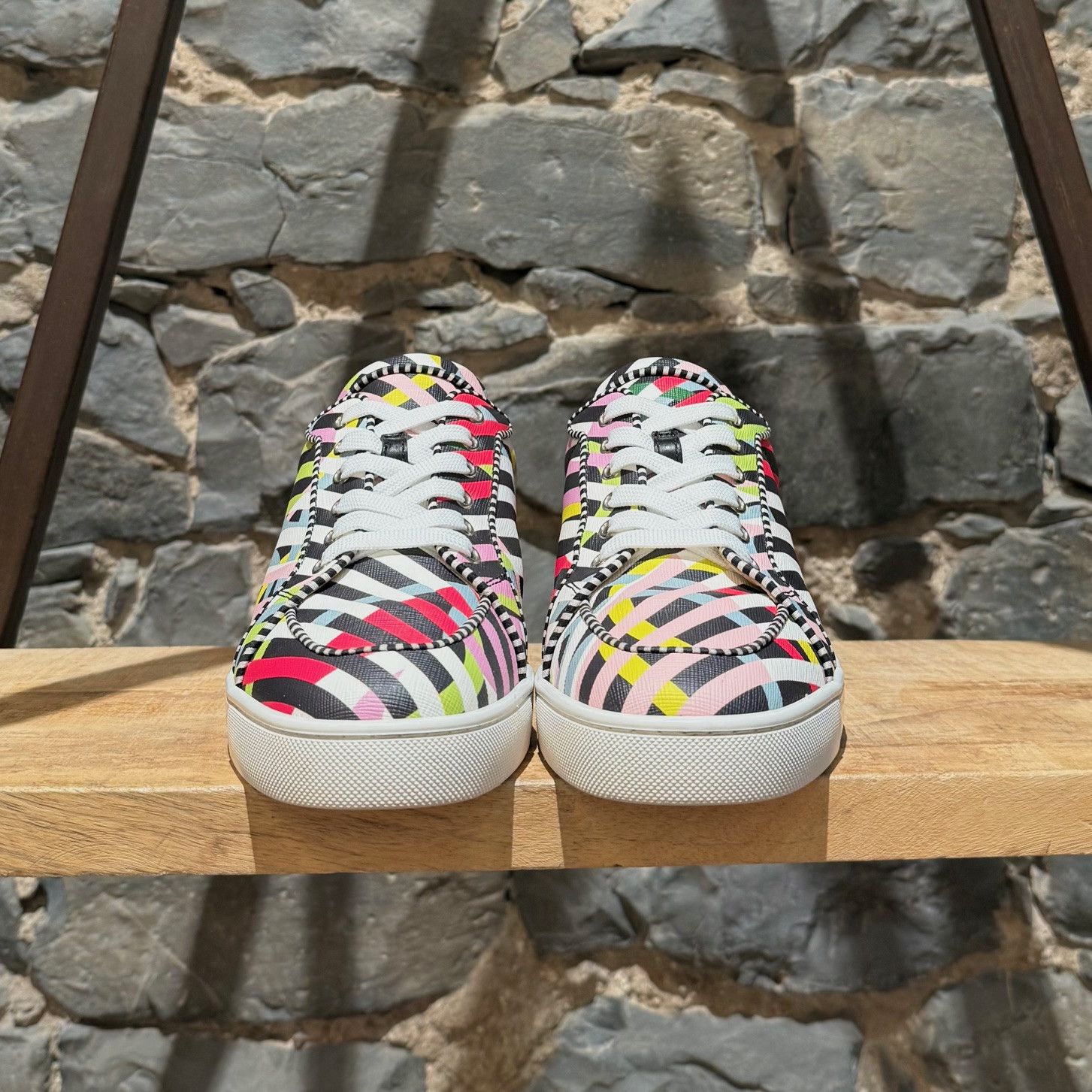 Christian Louboutin Christian Louboutin Coated Canvas Rantulow Sneakers Size US 10.5 / EU 43-44 - 2 Thumbnail