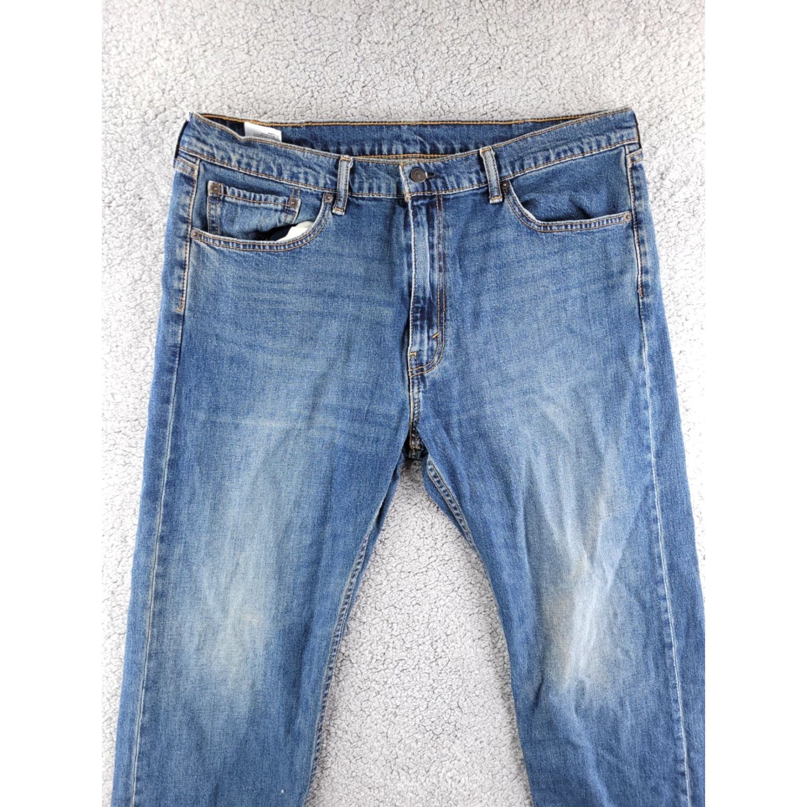 Levi's Levi's 505 Jeans Men 38x33 Straight Blue Size US 38 / EU 54 - 2 Thumbnail