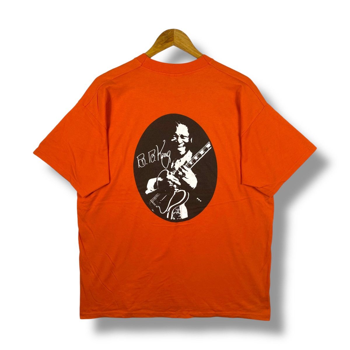 Band Tees Vintage 90's B.B. King Gibson Promo Graphic Tee Shirt Size US XL / EU 56 / 4 - 1 Thumbnail