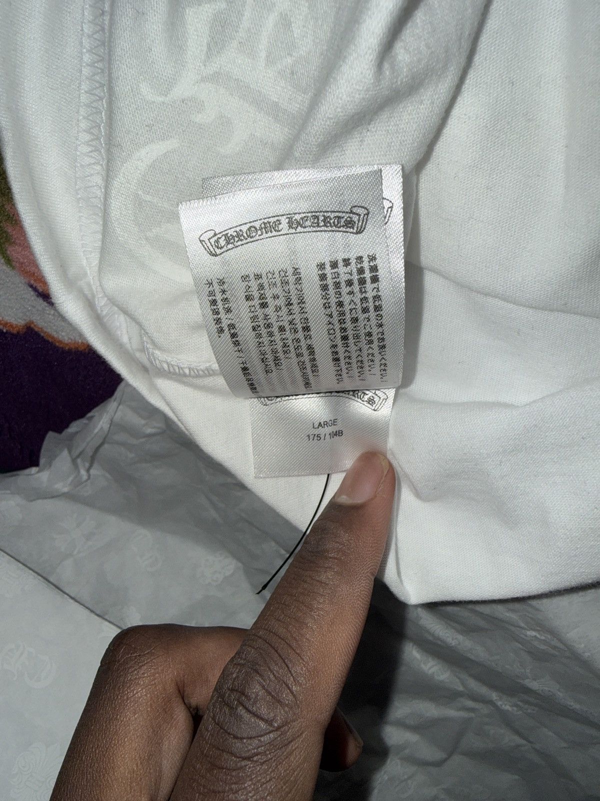 Chrome Hearts Chrome hearts T-SHRT - FOTI Size US L / EU 52-54 / 3 - 7 Thumbnail