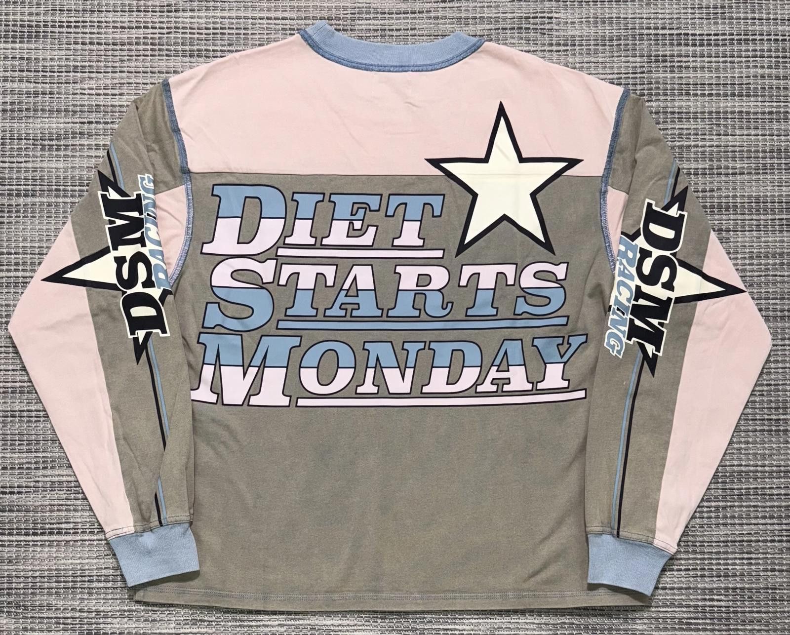 Other Diet Starts Monday Pink/Grey Supercross L/S Size US S / EU 44-46 / 1 - 1 Thumbnail