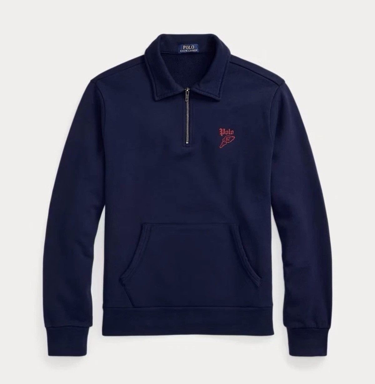 Polo Ralph Lauren Polo Ralph Lauren Loopback Fleece Graphic Quarter-Zip XL Size US XL / EU 56 / 4 - 1 Thumbnail