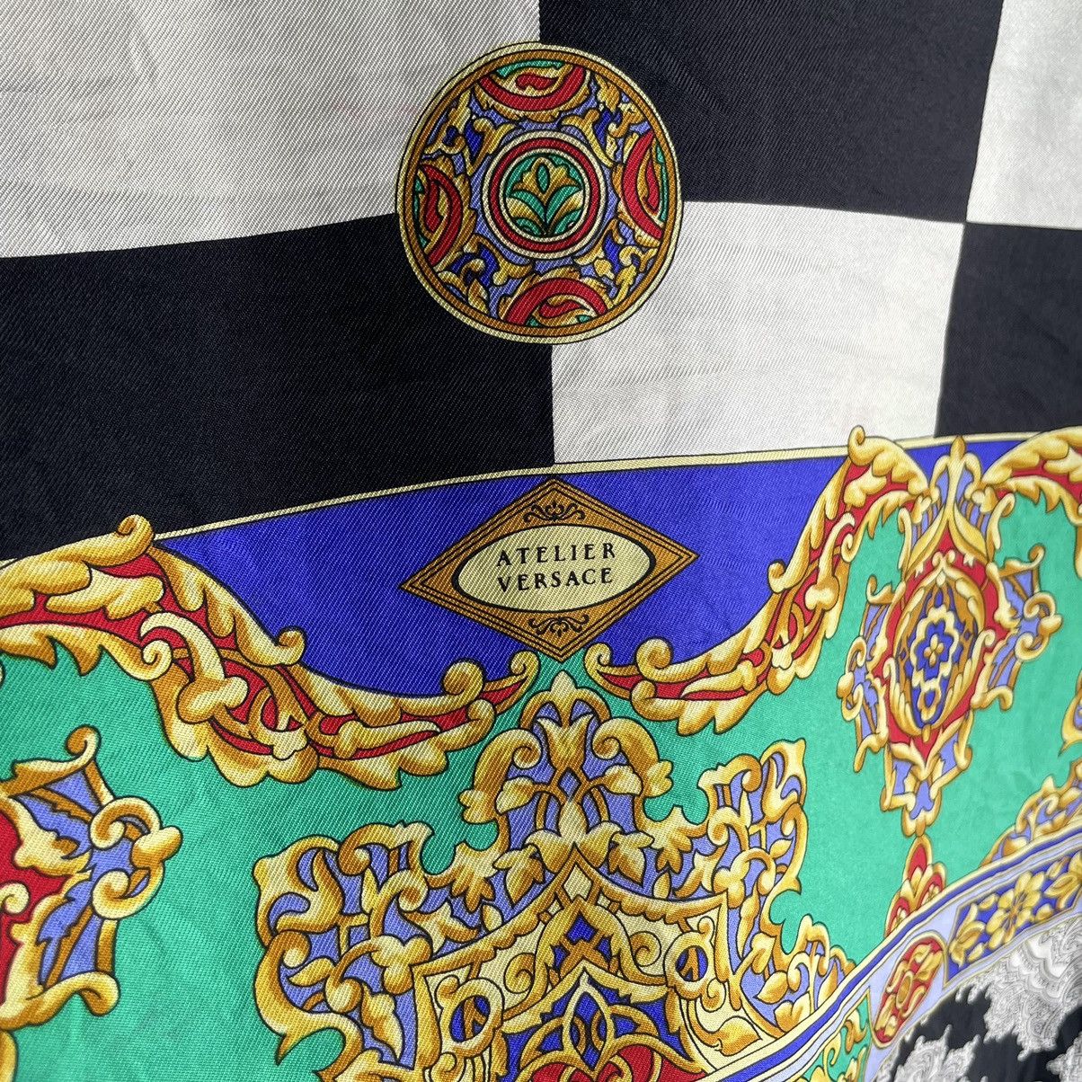 Versace Gianni VERSACE Women Silk Shirt Damask Print from FW 1994/95 Size M / US 6-8 / IT 42-44 - 8 Thumbnail