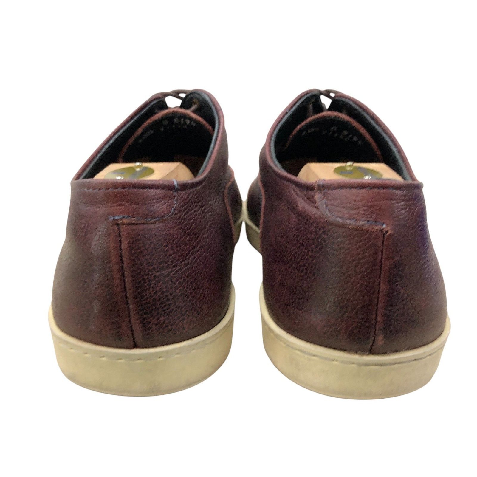 Allen Edmonds Allen Edmonds Shoes 10.5 D Brown Leather Cap Toe Sneakers Size US 10.5 / EU 43-44 - 4 Thumbnail