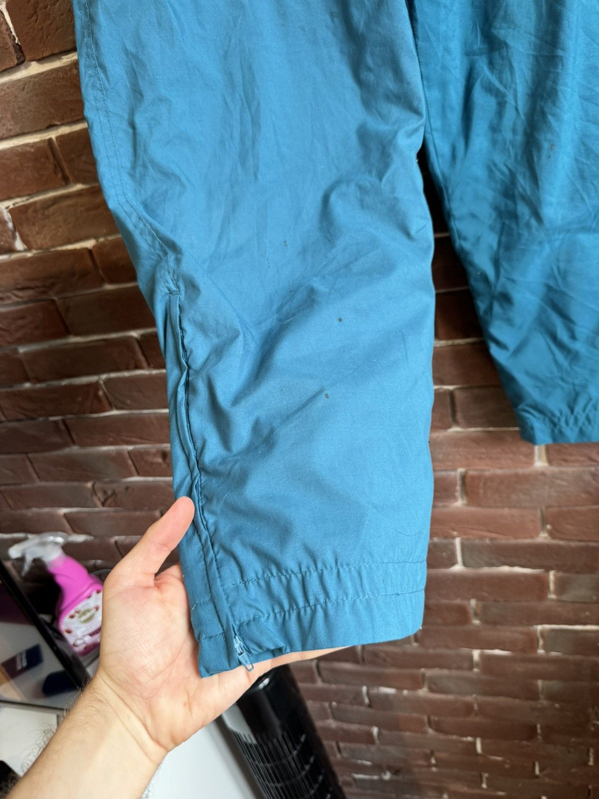 Thunderdome Vintage Australian 90s Track Pants 52 Turquoise Gabber Wear Size US 32 / EU 48 - 8 Thumbnail