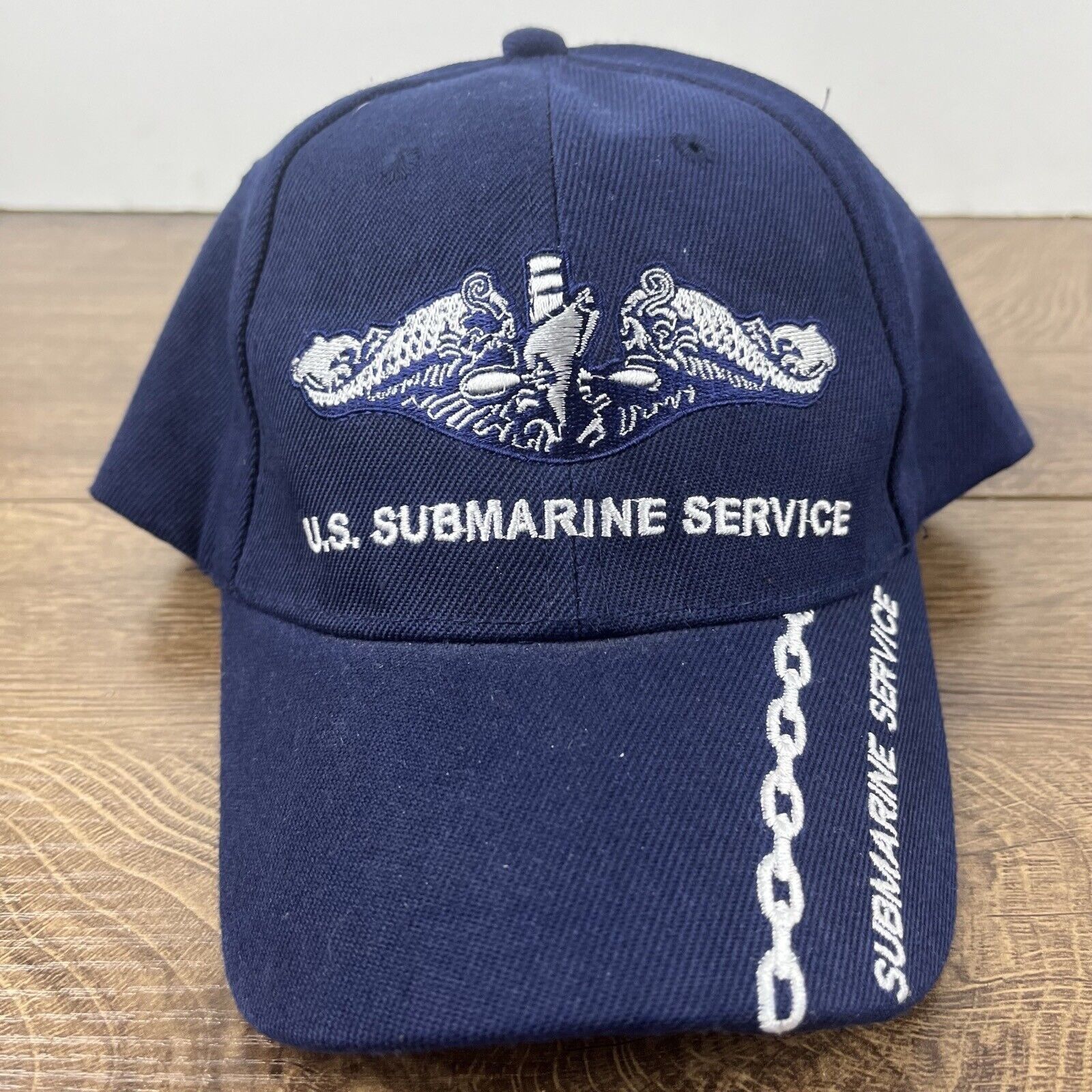Other US Submarine Service Hat Adjustable Hat Blue US NAVY Hat Blu Size ONE SIZE - 6 Thumbnail