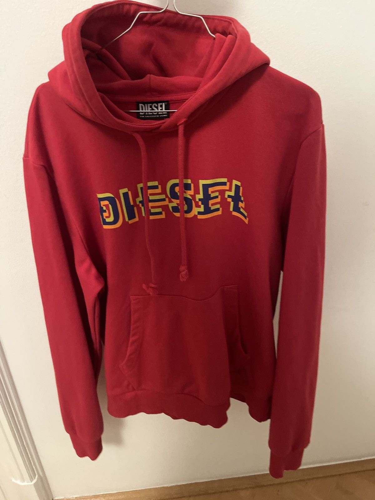 Diesel Diesel hoodie red Size US M / EU 48-50 / 2 - 3 Thumbnail