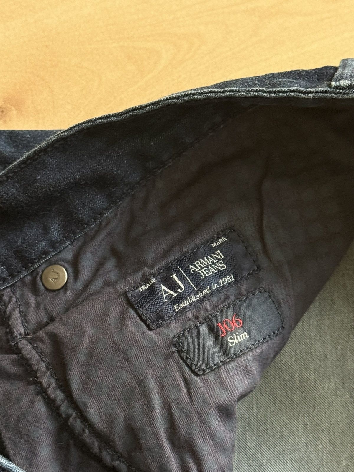Giorgio Armani Jeans J06 Skinny Stretch cotton denim jeans