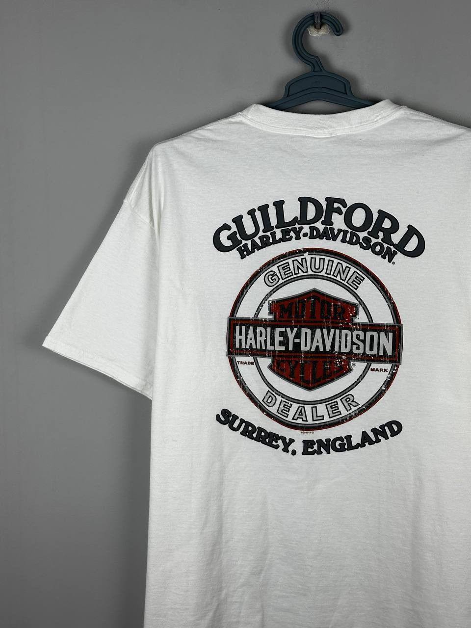 Harley Davidson Vintage Harley Davidson T Shirt White Biker USA Size US XXL / EU 58 / 5 - 9 Thumbnail
