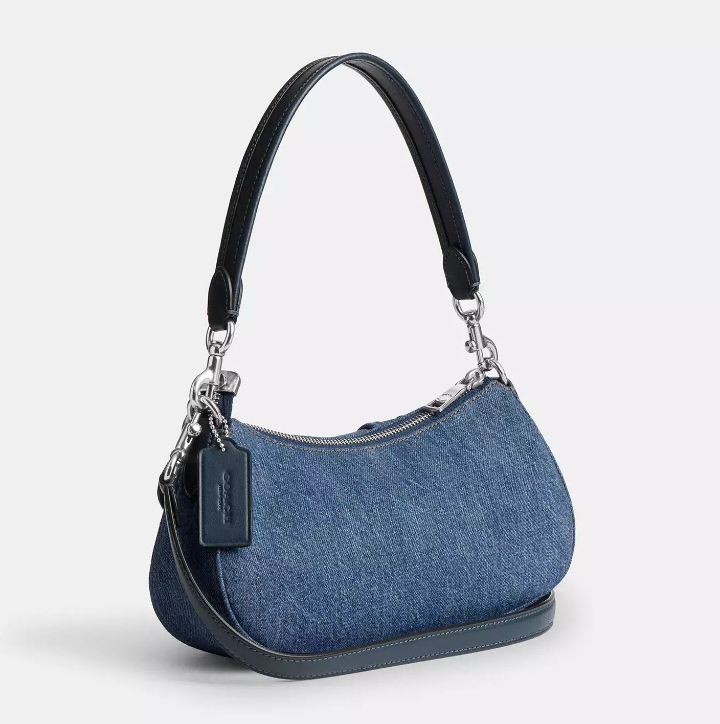 Coach Ashton Bag CAK44 denim/Silver/Indigo Size ONE SIZE - 10 Thumbnail