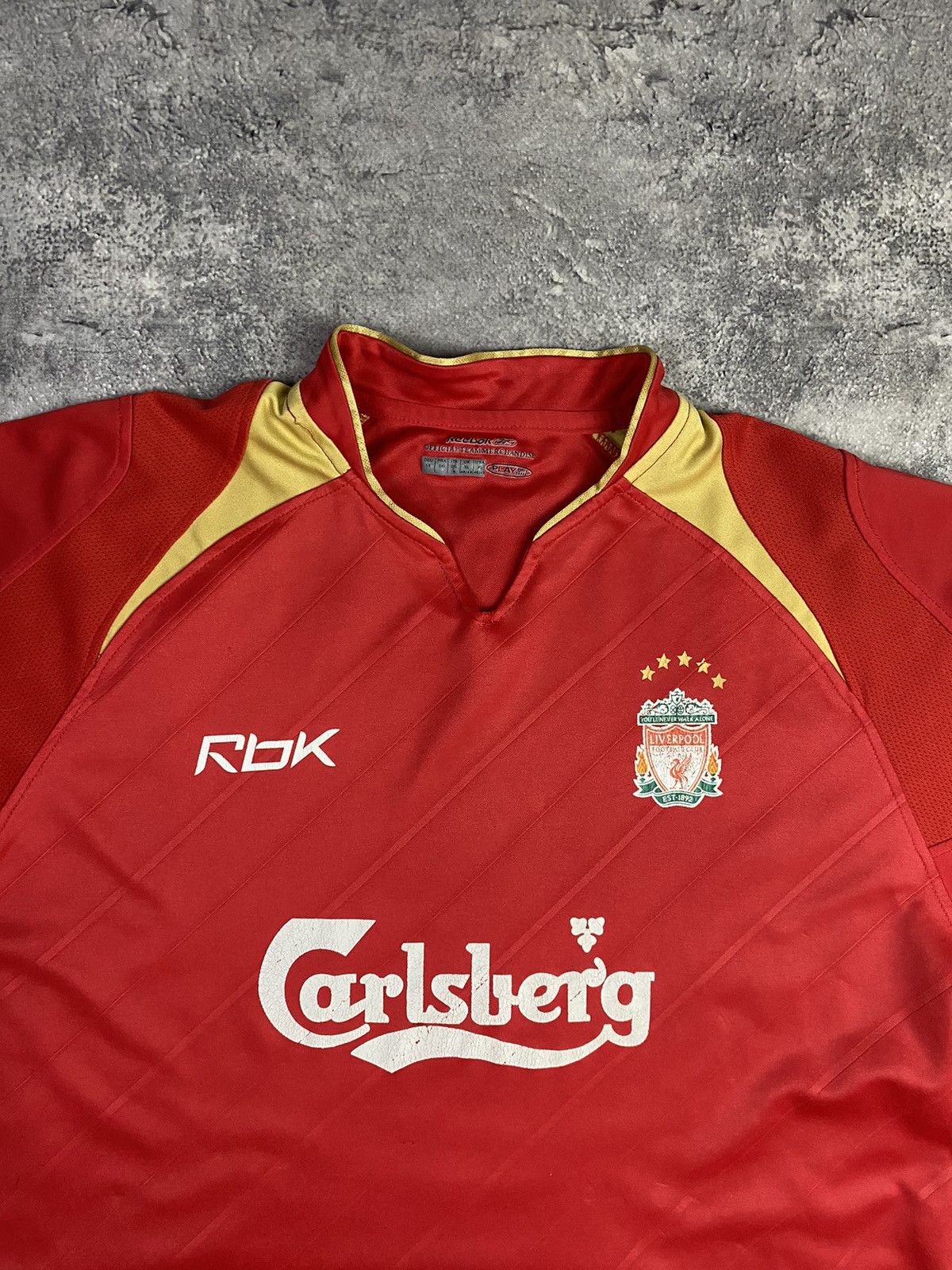 Reebok × Vintage Vintage Reebok Liverpool Soccer Jersey Size US XL / EU 56 / 4 - 5 Thumbnail
