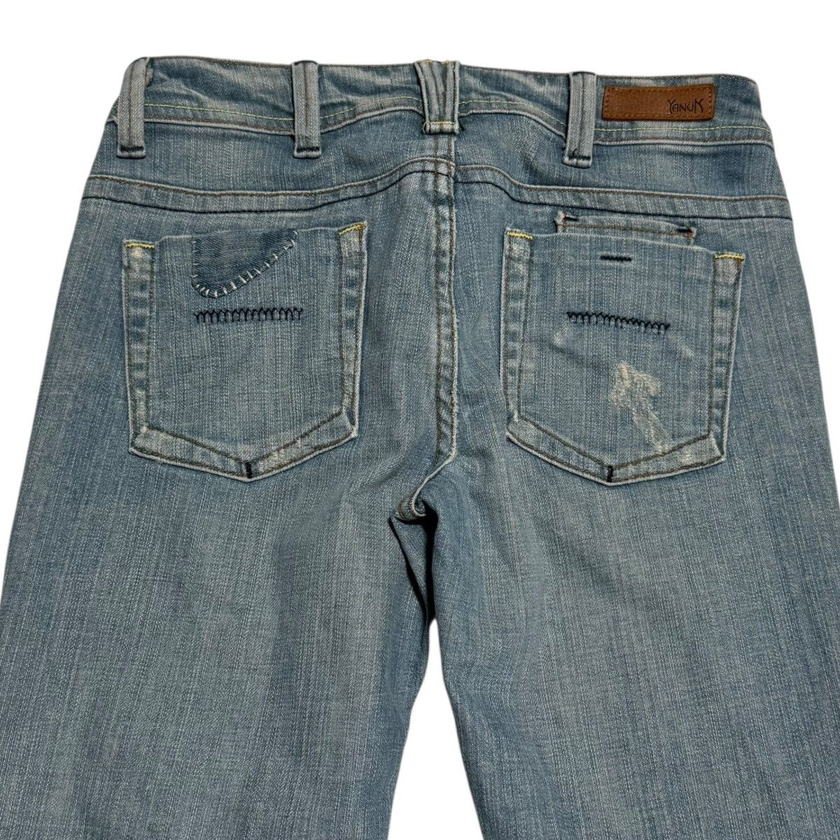 Other Yanük 6 Pocket USA Made Patchwork Jeans Women’s 25 (27.5x34) Size 27" / US 4 / IT 40 - 3 Thumbnail