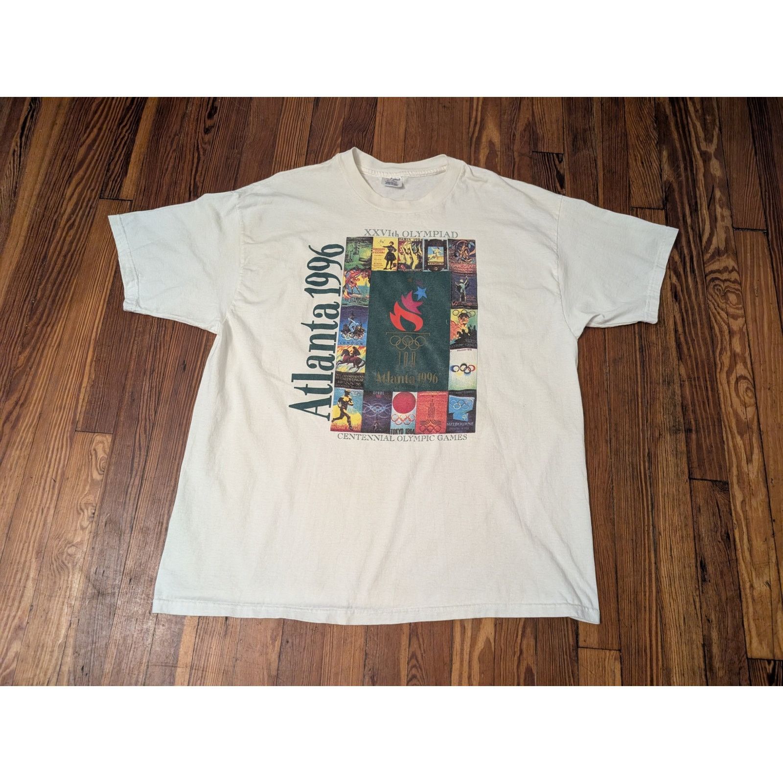 Champion Champion Vintage USA Olympic Games Mens Size 2XL Shirt Size US XXL / EU 58 / 5 - 1 Thumbnail