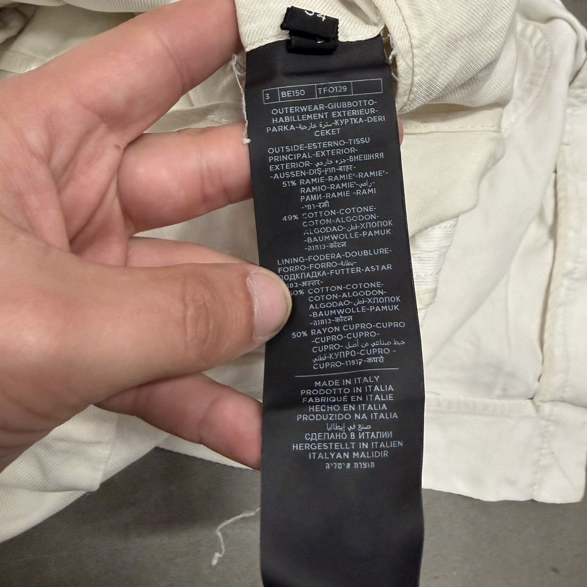 Tom Ford Tom Ford Safari Jacket Rayon Cotton Size 54 Needs Repairs Size US L / EU 52-54 / 3 - 14 Thumbnail