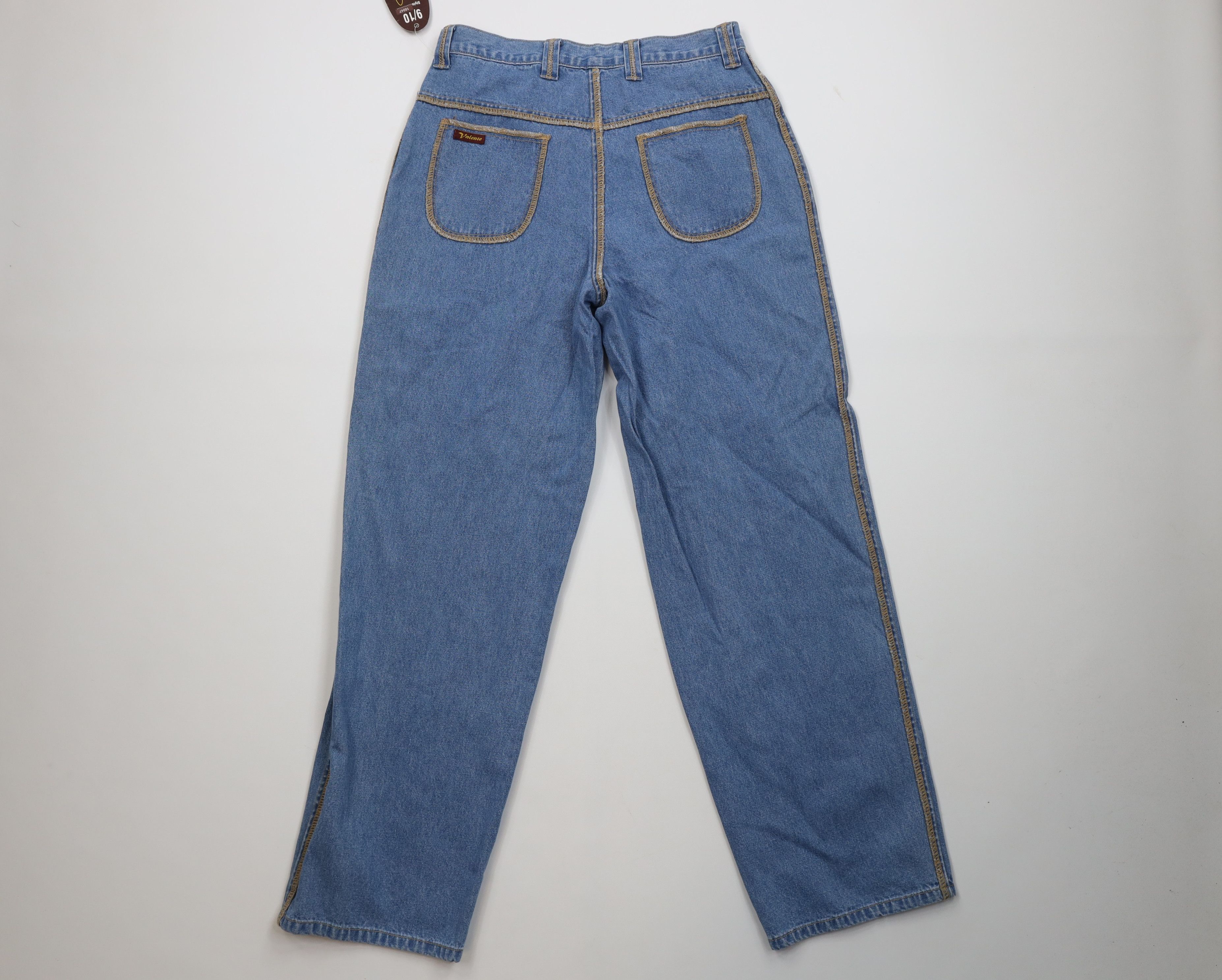 Vintage Deadstock Vintage 80s 90s Streetwear Relaxed Fit Jeans Blue Size 32" / US 10 / IT 46 - 10 Thumbnail