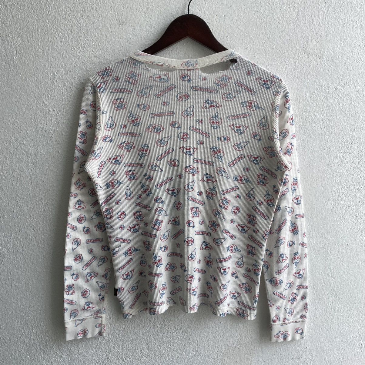 Hysteric Glamour Vintage Distress Hysteric Glamour Waffle Longsleeve Shirts Size S / US 4 / IT 40 - 10 Thumbnail