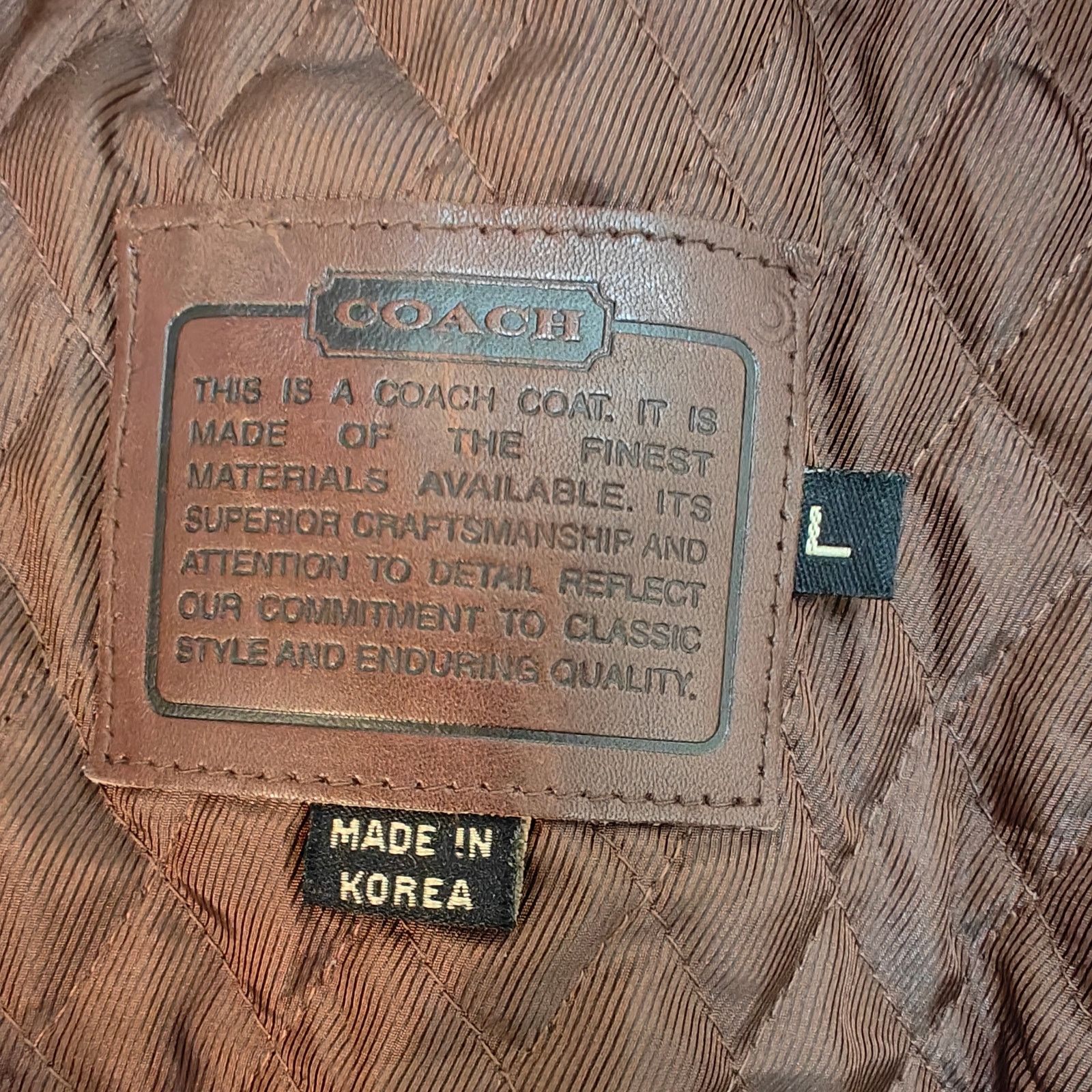 Coach Vintage Coach Brown Suede Leather Car Coat Jacket Size US L / EU 52-54 / 3 - 4 Thumbnail