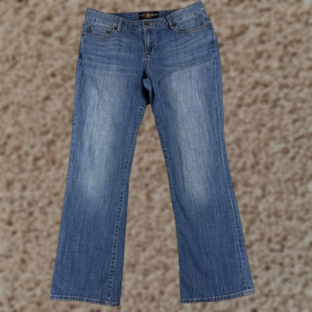 Lucky Brand Lucky Brand Jeans Women 14 Blue Denim Bootcut Mid Rise Cotton Blend 32x30 Vintage USA 5-Pocket Mens? Size 36" / US 14 / IT 50 - 1 Thumbnail