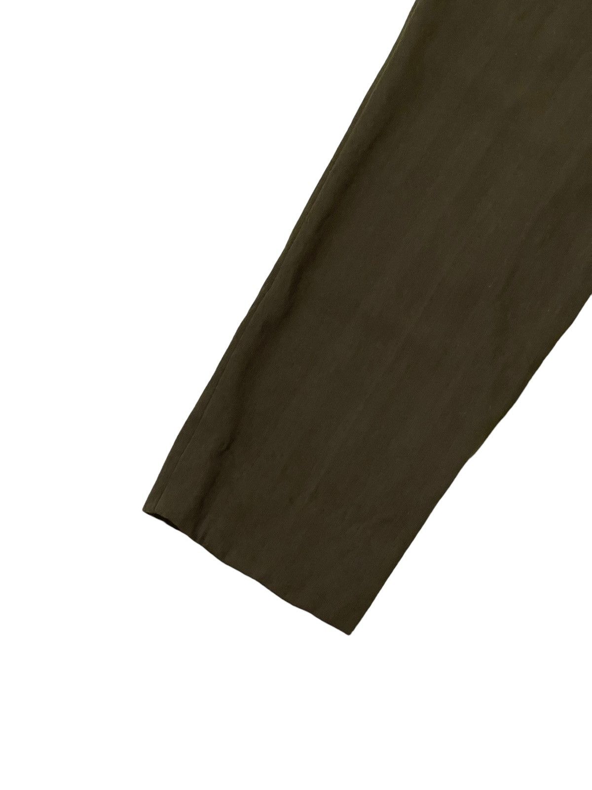 Japanese Brand Wide Baggy Tapered 90s Scoll Wool Trouser 6🟦2 Size US 28 / EU 44 - 5 Thumbnail