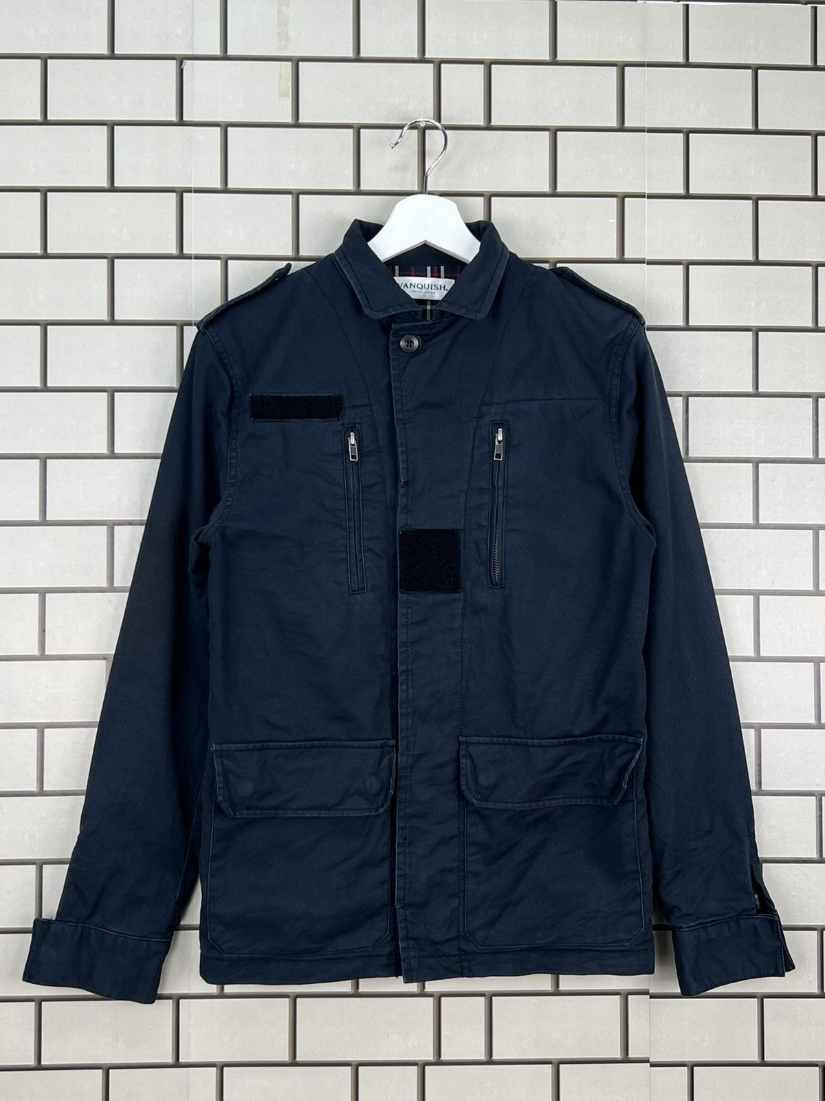 Japanese Brand Vanquish Japan Army Stule Tactical Jacket Multipocket Size US L / EU 52-54 / 3 - 1 Thumbnail