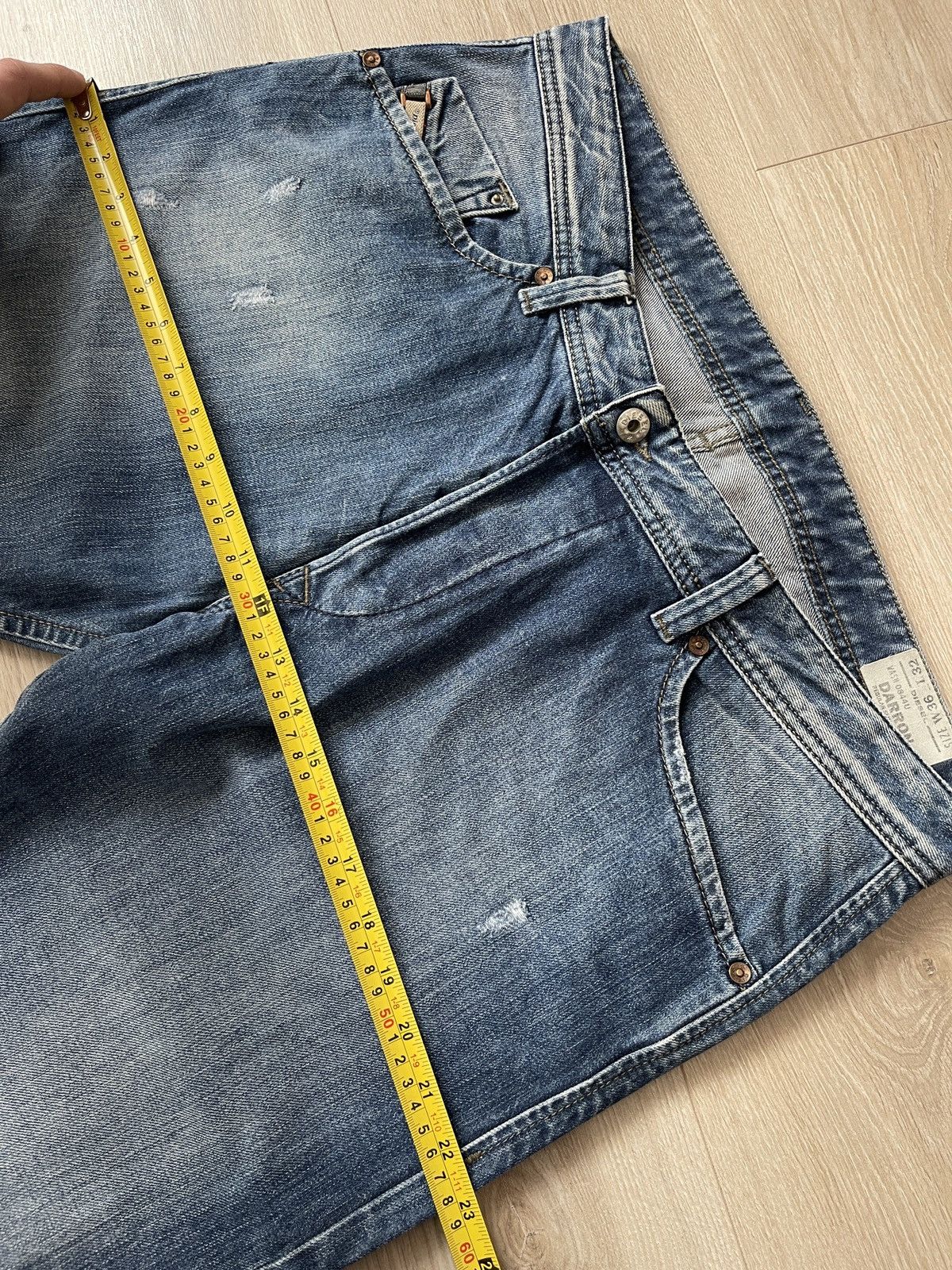 Diesel Vintage Diesel Blue Jeans Distressed Denim W36 Size US 36 / EU 52 - 12 Thumbnail