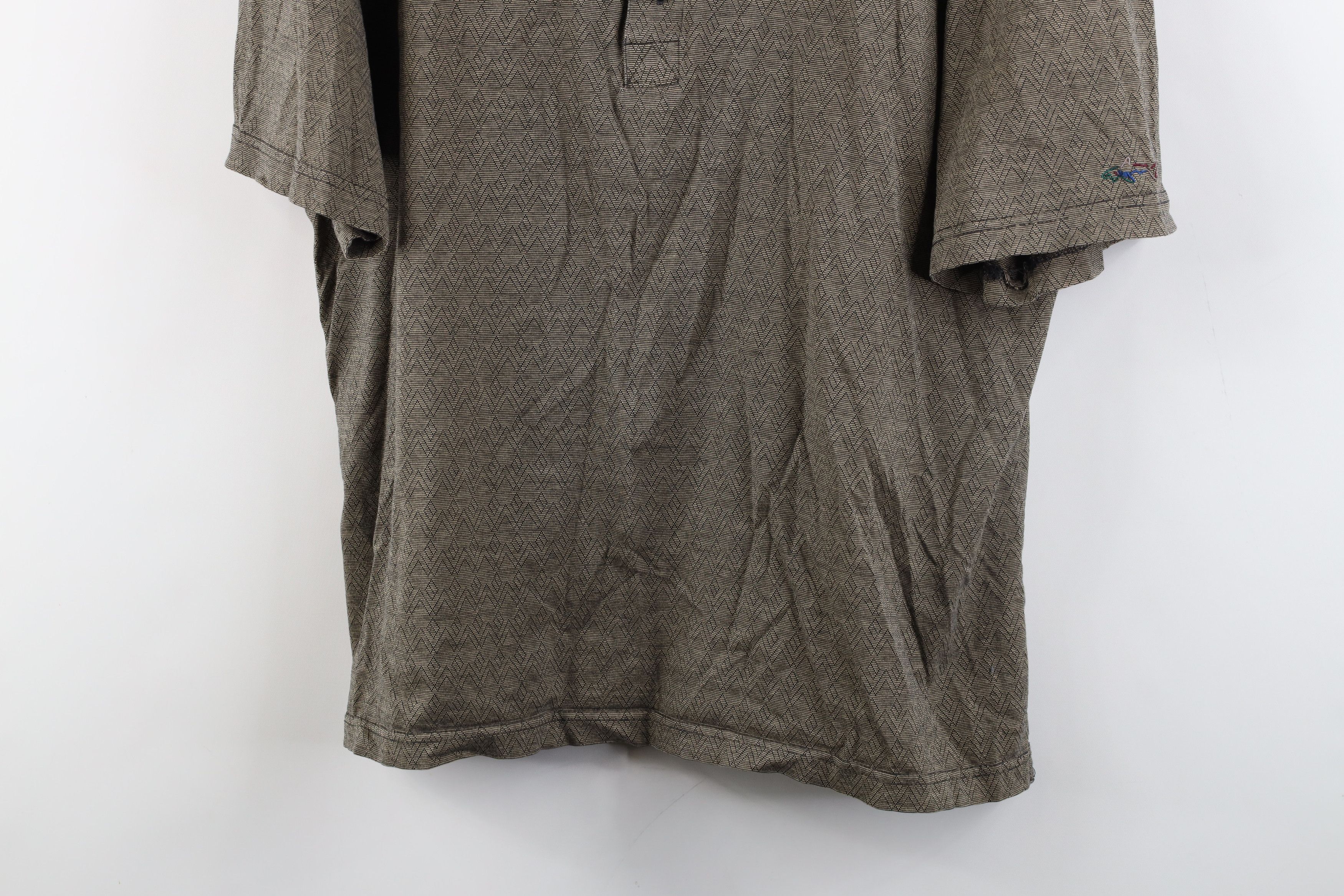 Vintage Vintage 90s Streetwear Diamond Knit Golf Polo Shirt Size US M / EU 48-50 / 2 - 3 Thumbnail