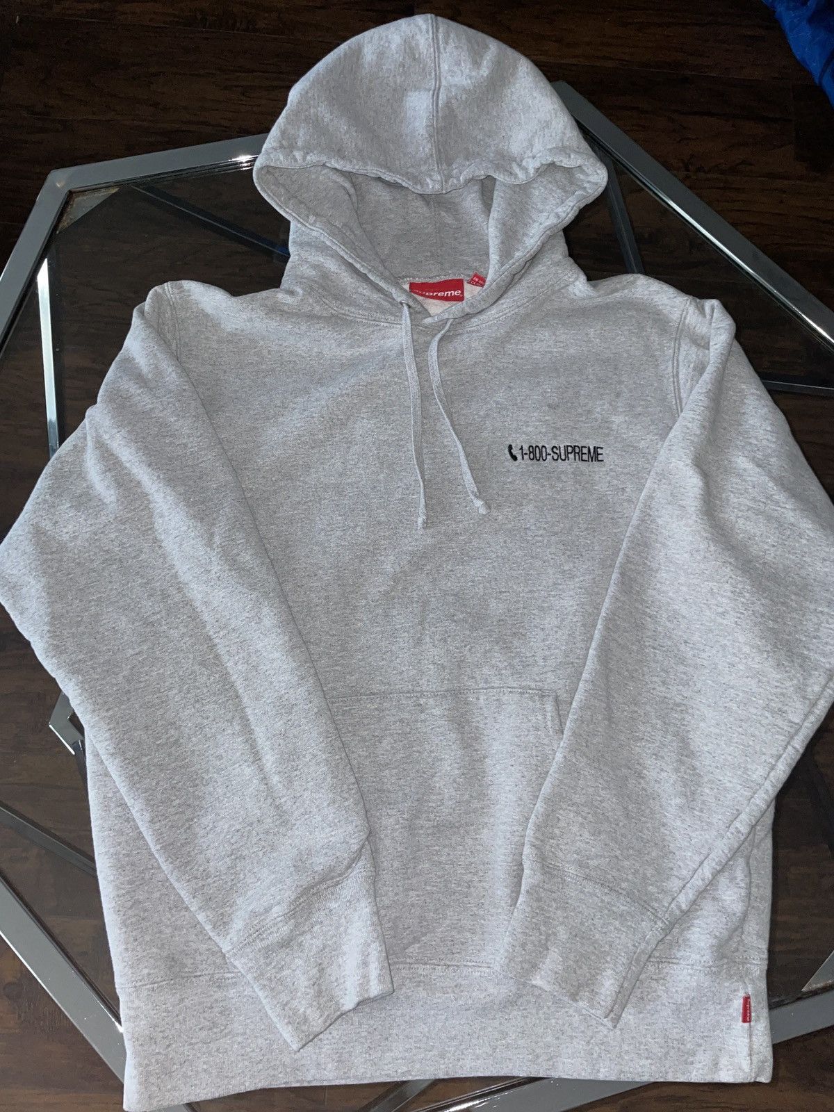 Streetwear Supreme Supreme 1 800 Hoodie FW19 Grailed