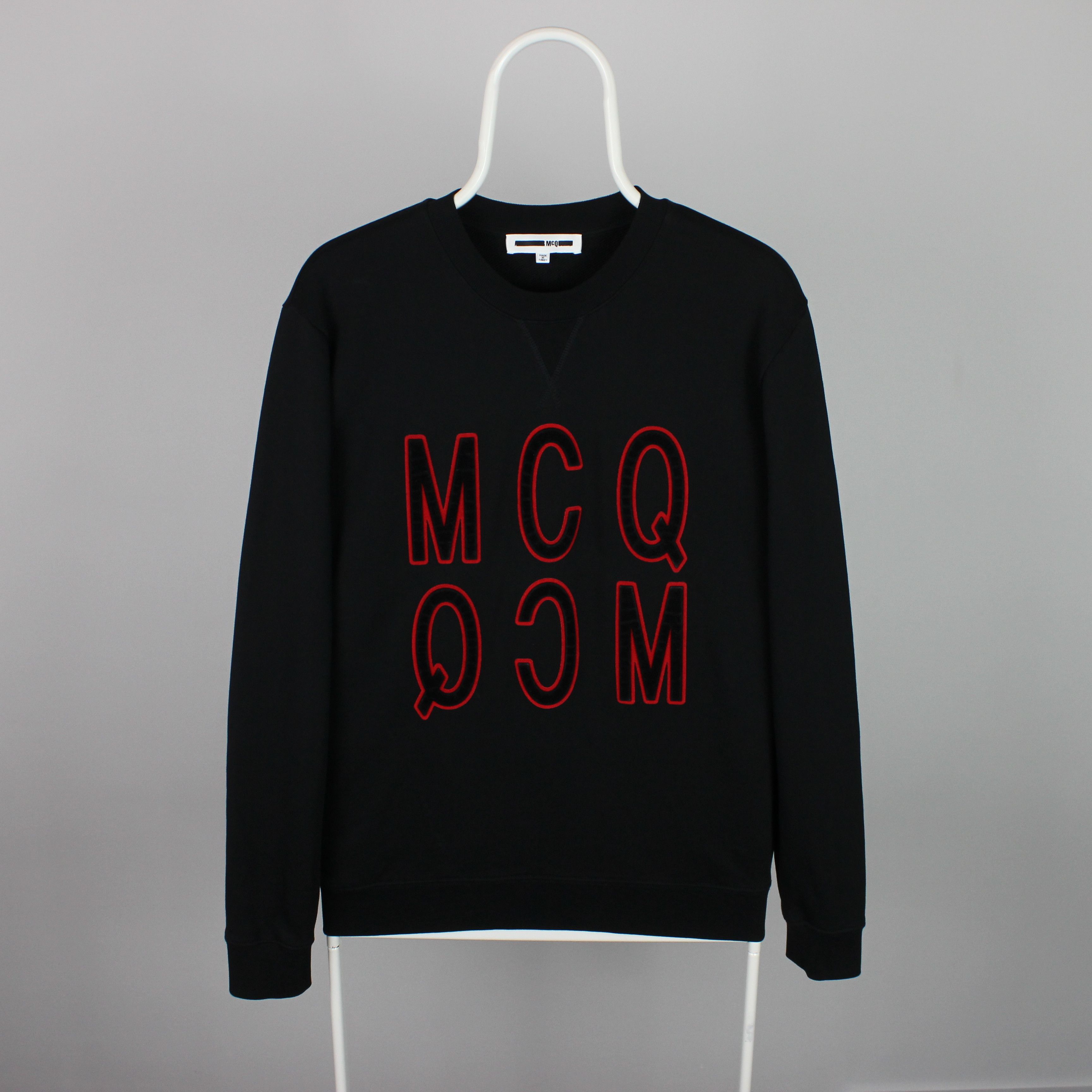 MCQ Alexander McQueen MCQ Black Crewneck Logo sz S Size US S / EU 44-46 / 1 - 3 Thumbnail