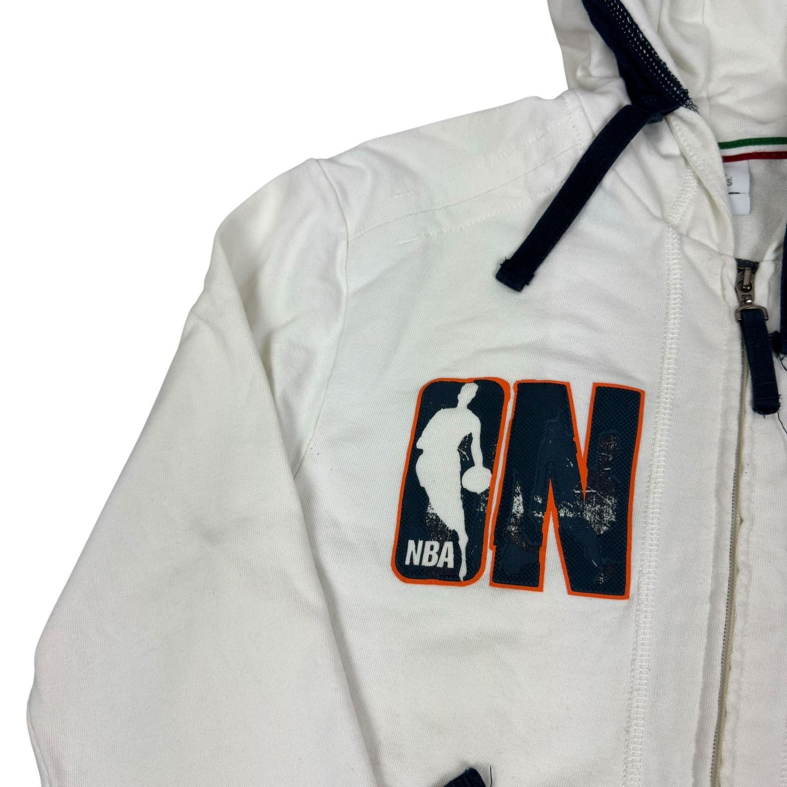 Adidas Adidas Womens White Long Sleeve Hooded Full Zip Jacket Small Size S / US 4 / IT 40 - 3 Thumbnail