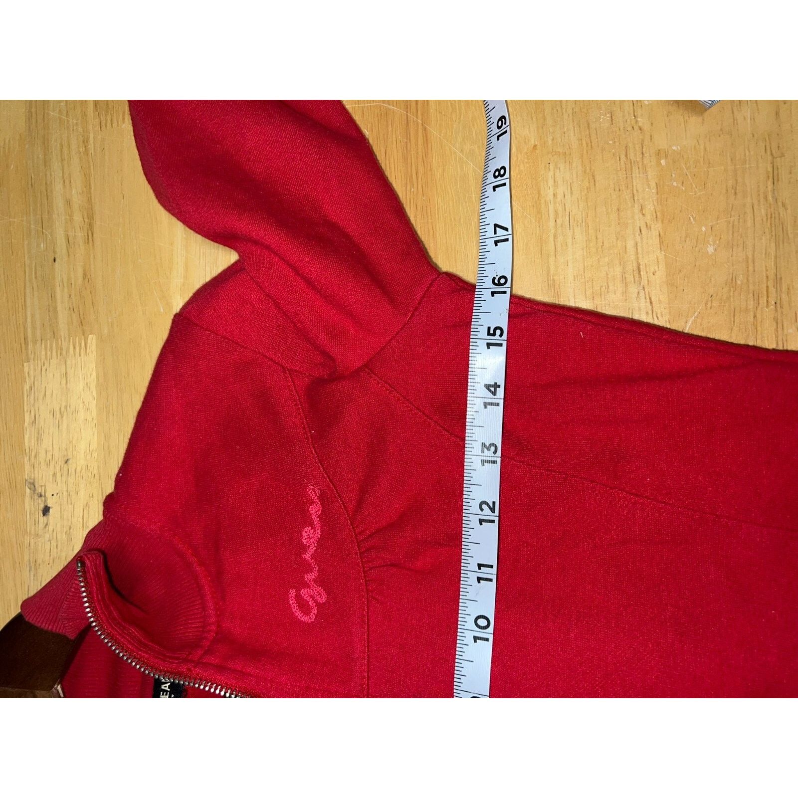 Guess Vintage Womens Guess Sweatshirt Full Zip Jacket Medium 90s Size M / US 6-8 / IT 42-44 - 8 Thumbnail