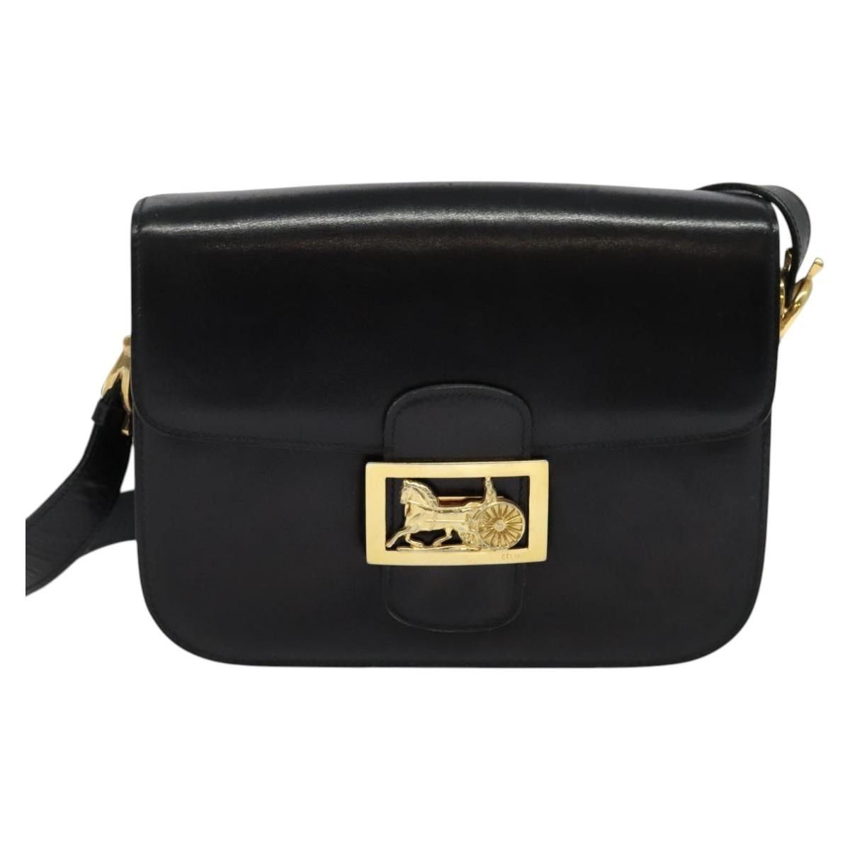 Celine Celine Horse Carriage Shoulder bag Leather Size ONE SIZE - 1 Thumbnail
