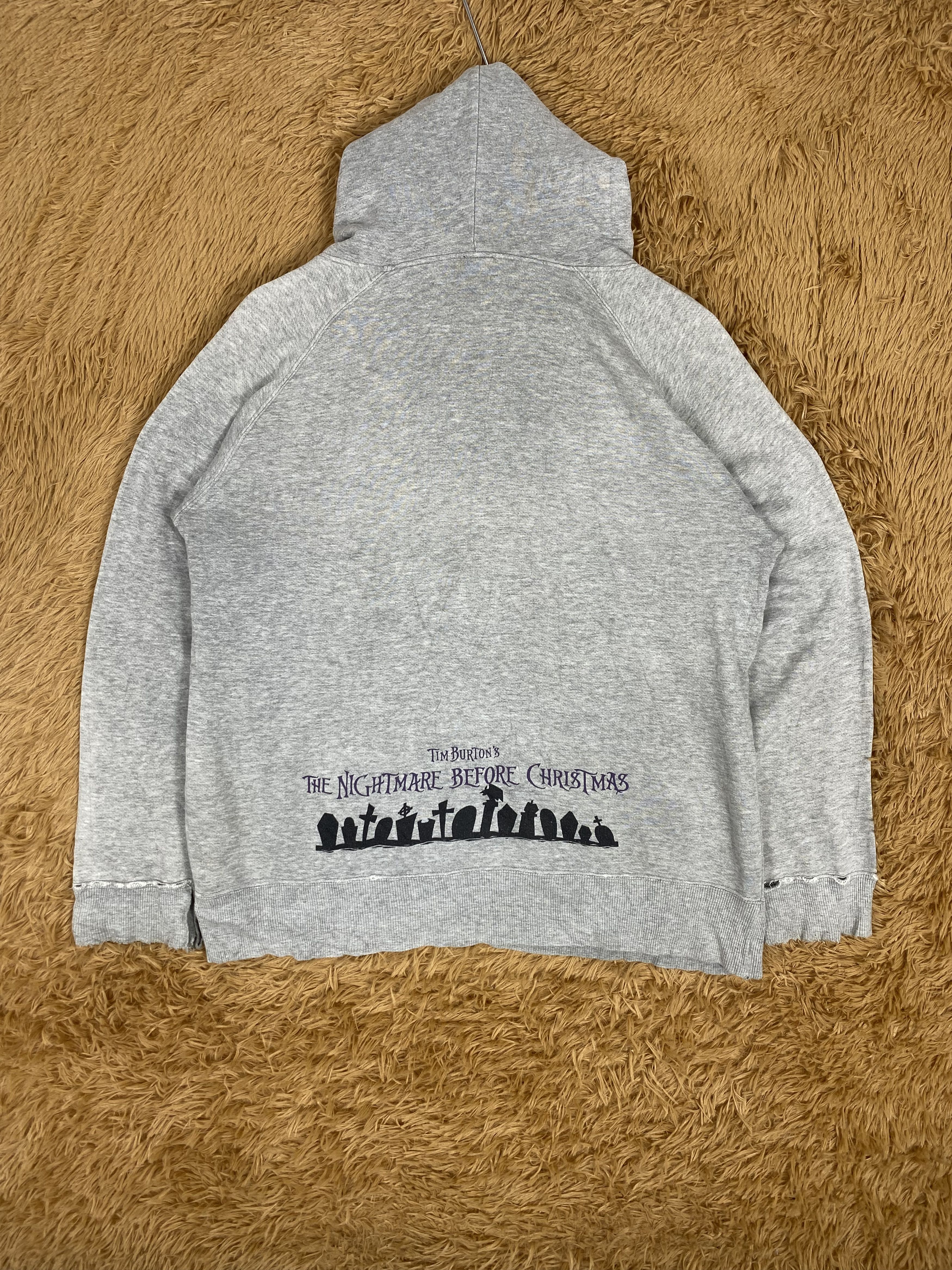 Cartoon Network Vintage Tim Burton's Nightmare Hoodie PS0147 Size US L / EU 52-54 / 3 - 4 Thumbnail