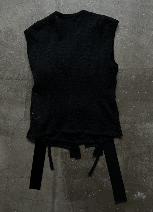 Comme des Garcons Comme des Garçons 03AW Draped Floral Braid Top Size XS / US 0-2 / IT 36-38 - 2 Thumbnail