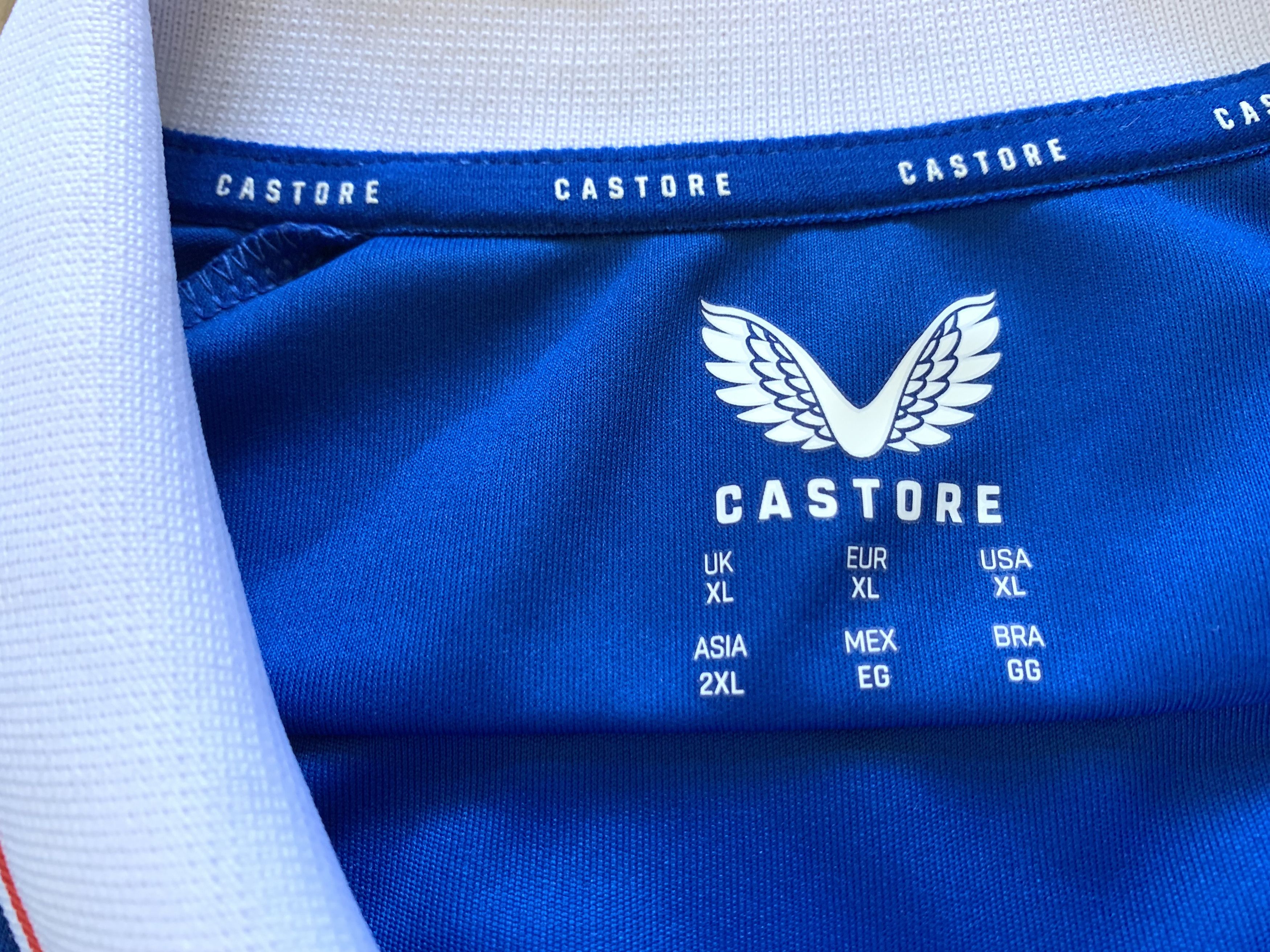 Castore Castore AC DC Rangers 2023 Training Polo Jersey Size US XL / EU 56 / 4 - 6 Thumbnail