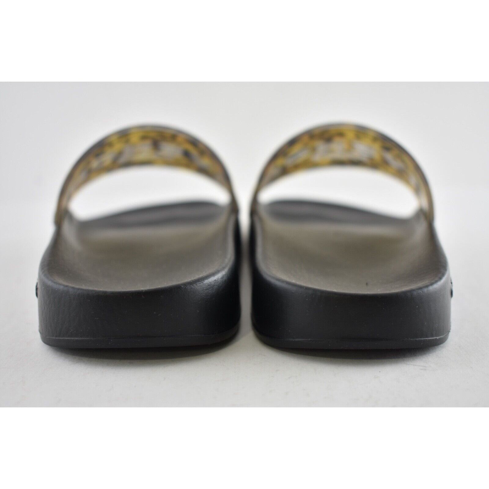 Givenchy Givenchy Marble Effect Black Yellow Logo Slide On Pool Size US 5 / IT 35 - 11 Thumbnail