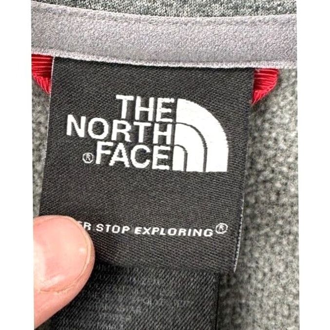 The North Face The North Face Pullover Jacket Adult Medium Grey Quarter Zip Outdoor Casual Mens Size US M / EU 48-50 / 2 - 4 Thumbnail