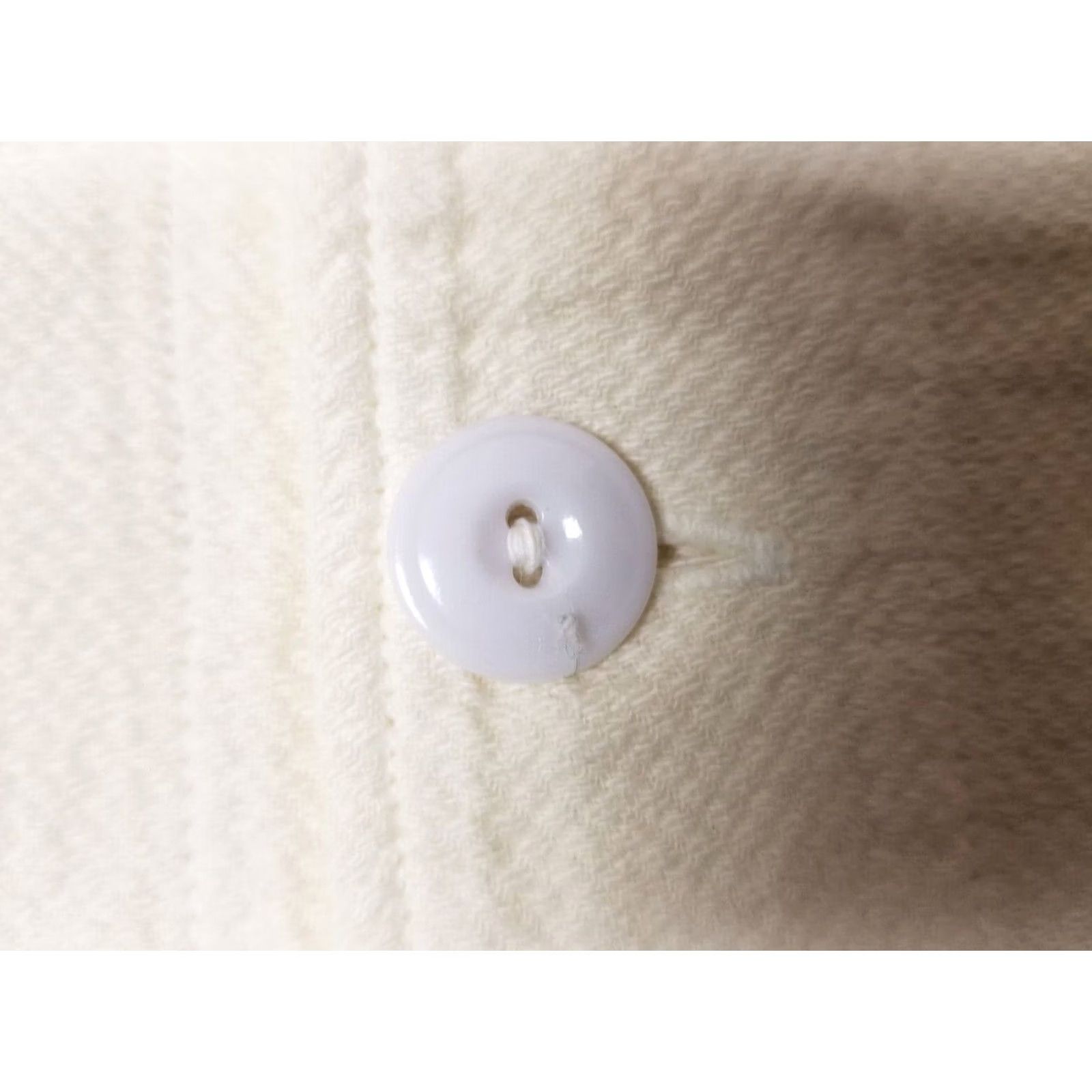 Vintage VINTAGE WHITEHOUSE WHITE COTTON WORK SHIRT JACKET MEDIUM Size US M / EU 48-50 / 2 - 3 Thumbnail