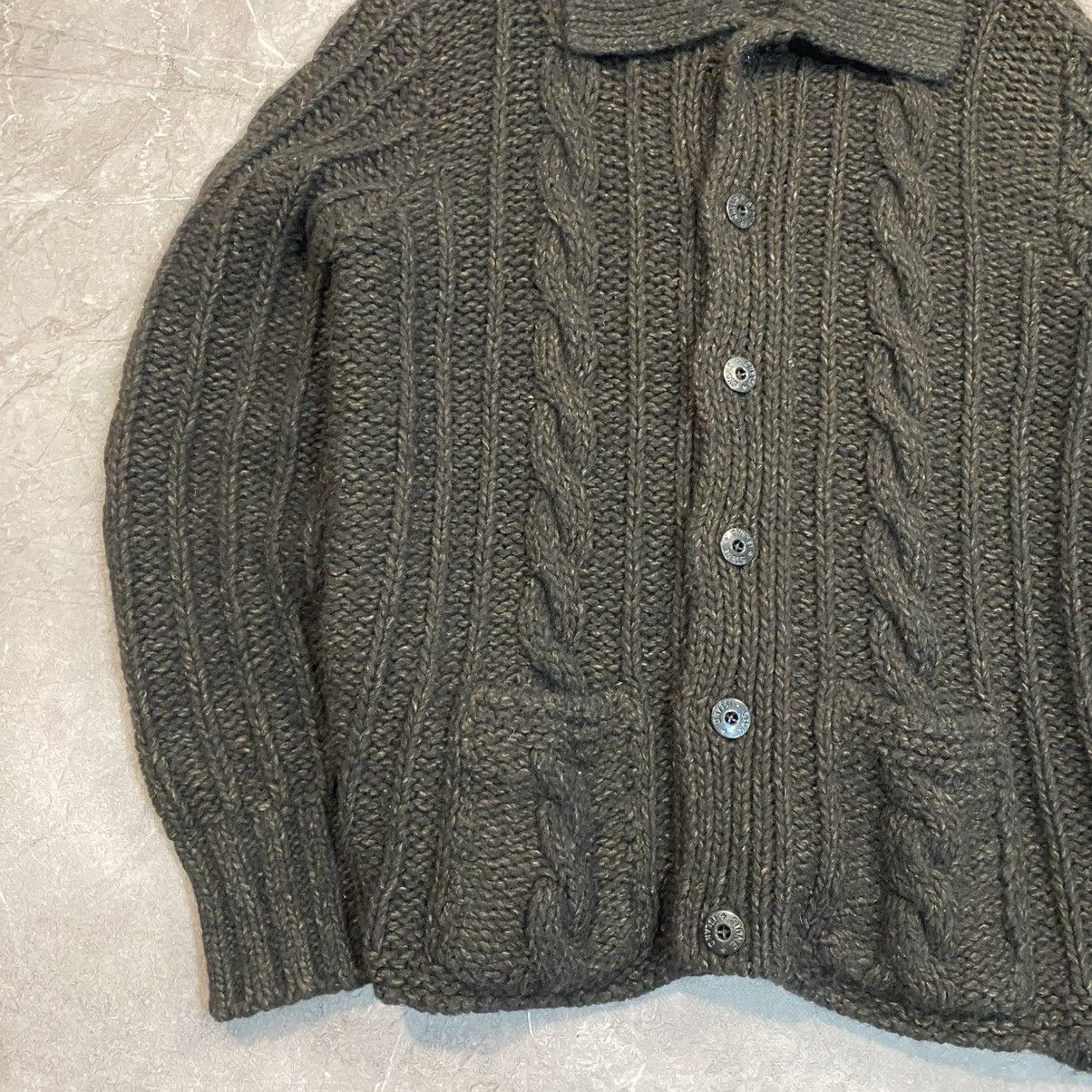 Massimo Osti RARE ! VINTAGE STONE ISLAND WOOL CARDIGAN SWEATER 2002 Size US L / EU 52-54 / 3 - 7 Thumbnail