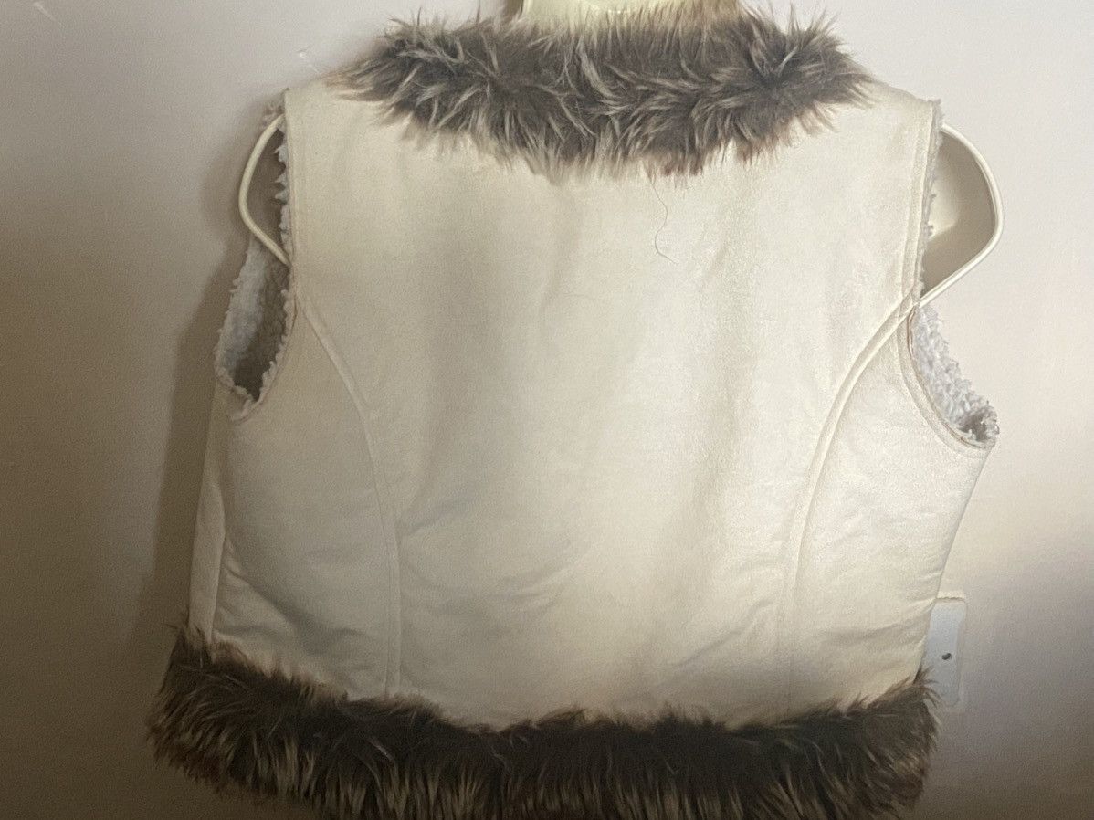 Other Cream and brown Heaven faux fur vest #Heaven Gillet Women’s Size M / US 6-8 / IT 42-44 - 3 Thumbnail