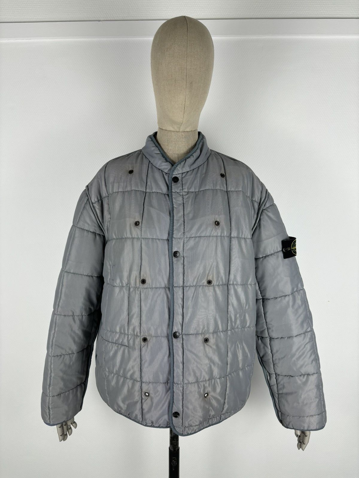 Massimo Osti STONE ISLAND Italy Army Dutch Rope Bomber Liner Coat Jacket Size US XL / EU 56 / 4 - 2 Thumbnail