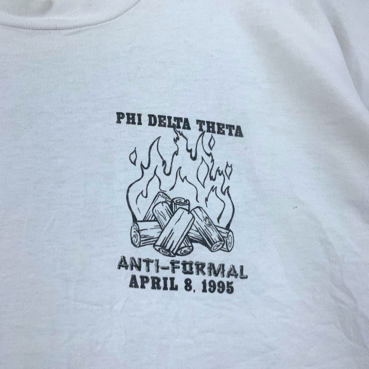 Fruit Of The Loom Vintage 1995 PHI DELTA THETA University Of Nebraska Size US XL / EU 56 / 4 - 3 Thumbnail