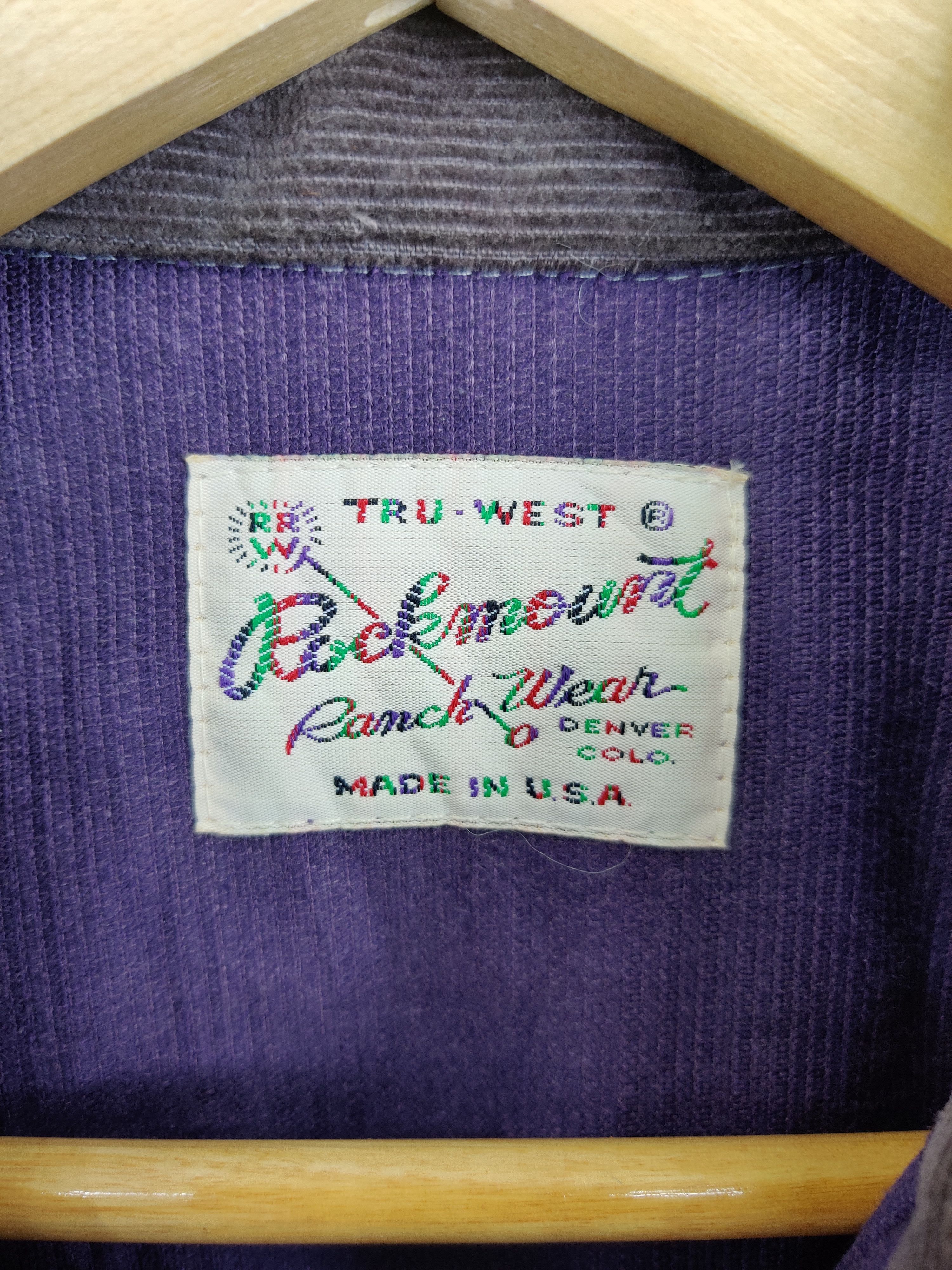 Rockmount Ranch Wear Vintage Rockmount Ranchwear Corduroy Western Shirt Size US M / EU 48-50 / 2 - 15 Thumbnail