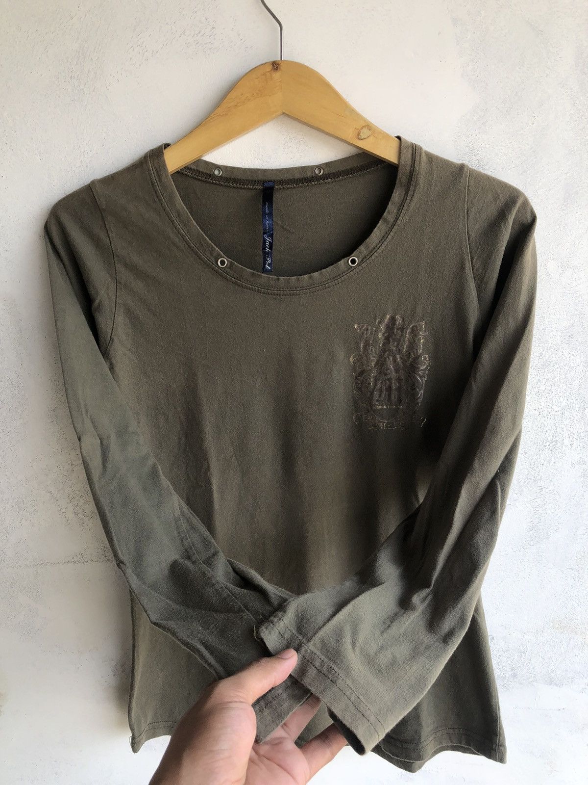 Hysteric Glamour Japanese Studded Poem Long sleeve Ifsixwasnine Style Size US M / EU 48-50 / 2 - 5 Thumbnail
