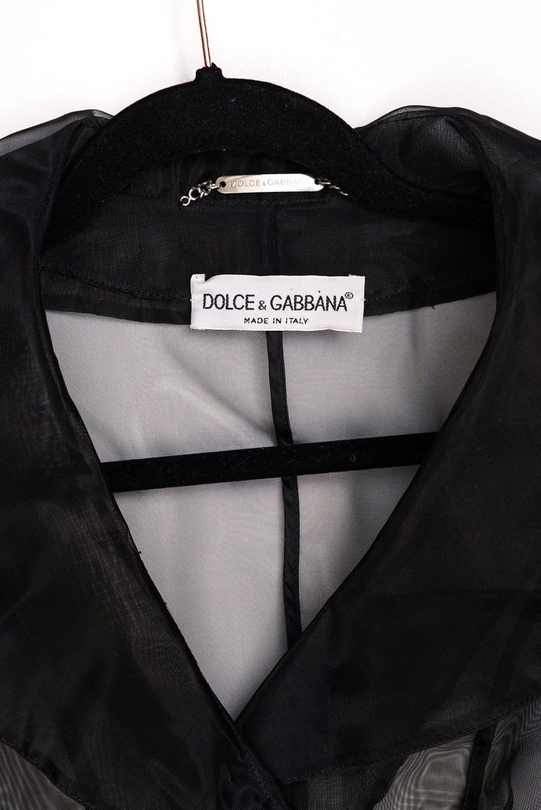 Dolce & Gabbana Dolce & Gabbana 1995 Sheer Fur Cuff Jacket Size S / US 4 / IT 40 - 6 Thumbnail