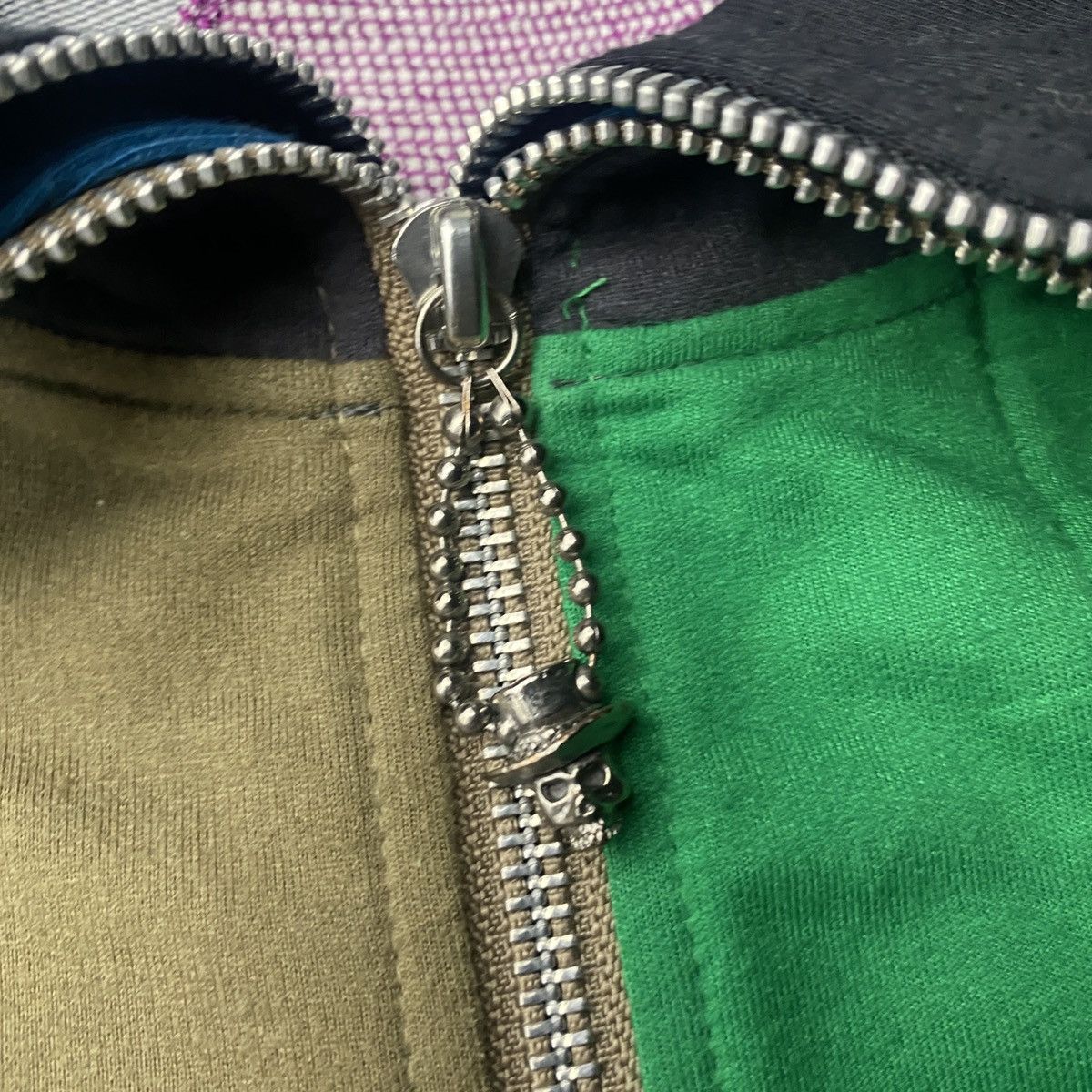 20471120 × Beauty Beast × Japanese Brand 2000's PPFM Multicolor Skull Rock Kill Jacket Size US M / EU 48-50 / 2 - 8 Thumbnail