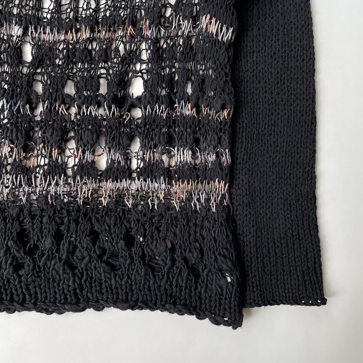 Dries Van Noten Candy Cobweb Knit Punk Sweater Size S / US 4 / IT 40 - 7 Thumbnail