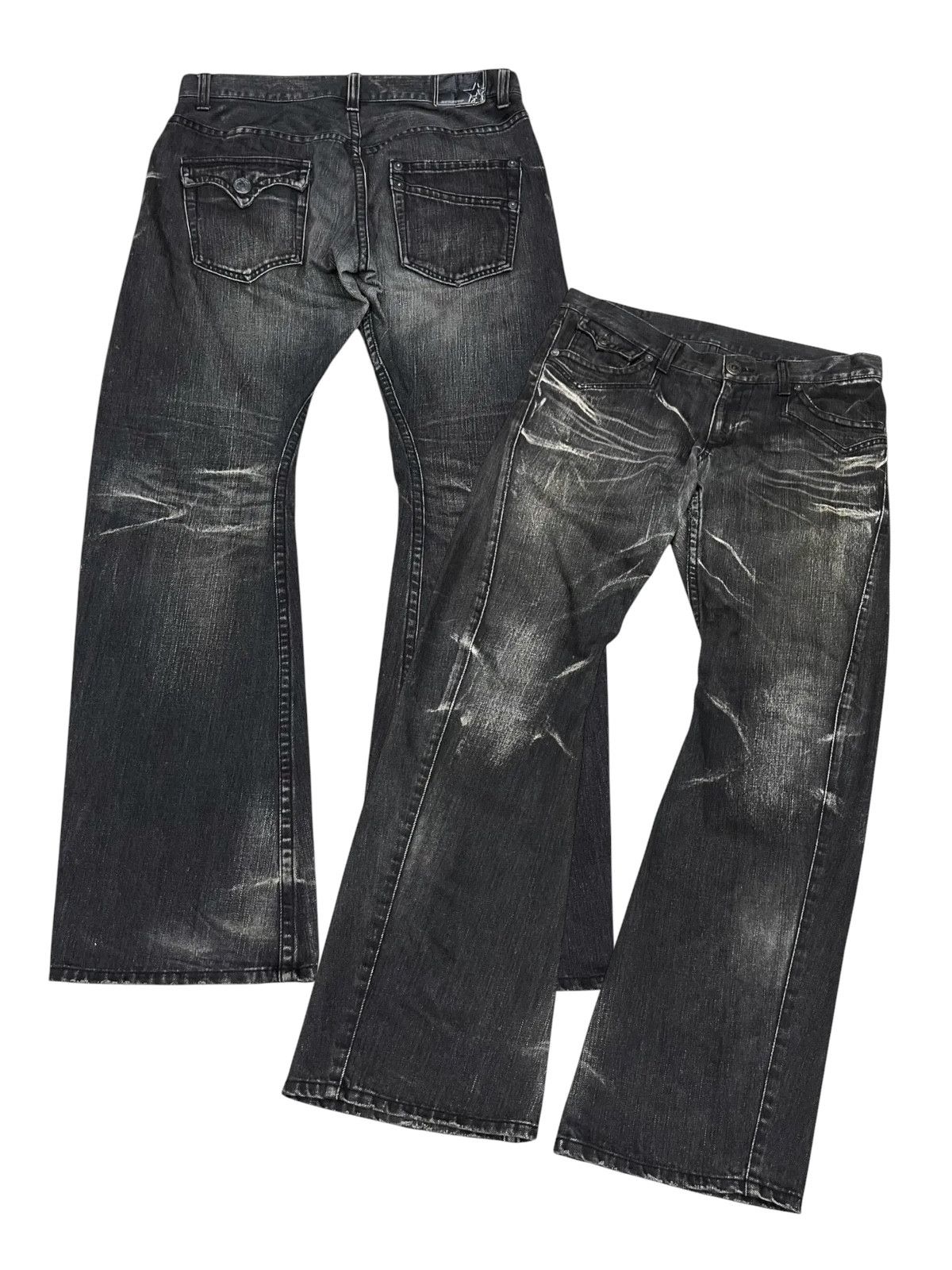 BIGI Vintage Archive Rattle Trap Bigi Mudmax Whisker Punk Flare Size US 34 / EU 50 - 1 Thumbnail
