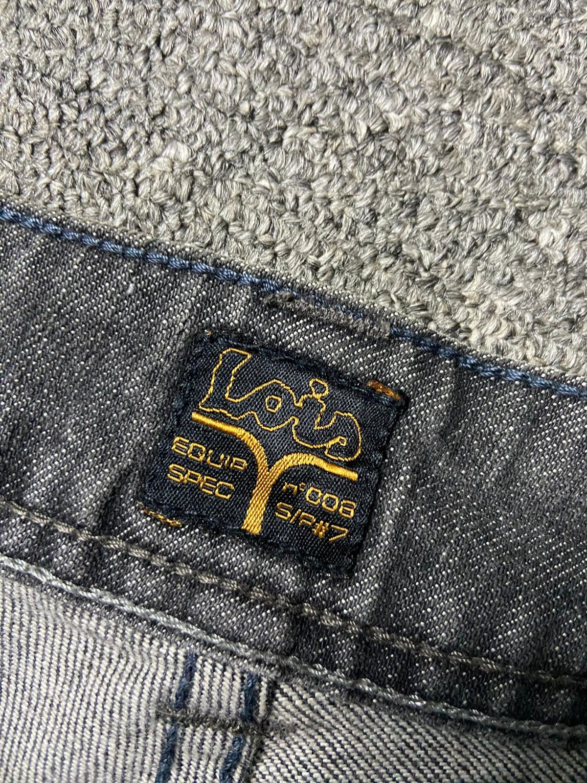 Japanese Brand Vintage LOIS Equip Spec Regular Cut Jeans (161) Size US 31 - 4 Thumbnail