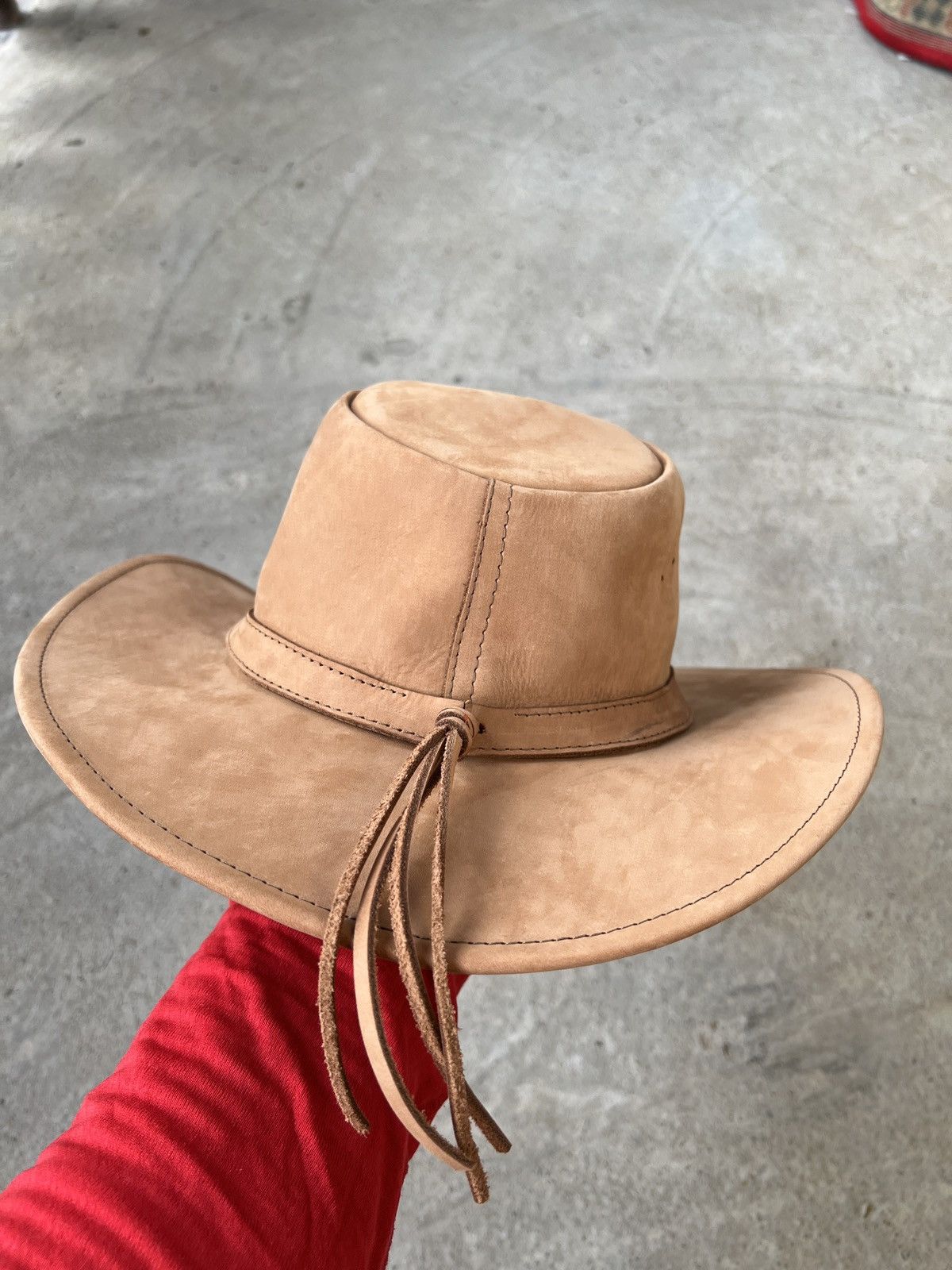 Other Cowboy Leather Hat Size ONE SIZE - 6 Thumbnail