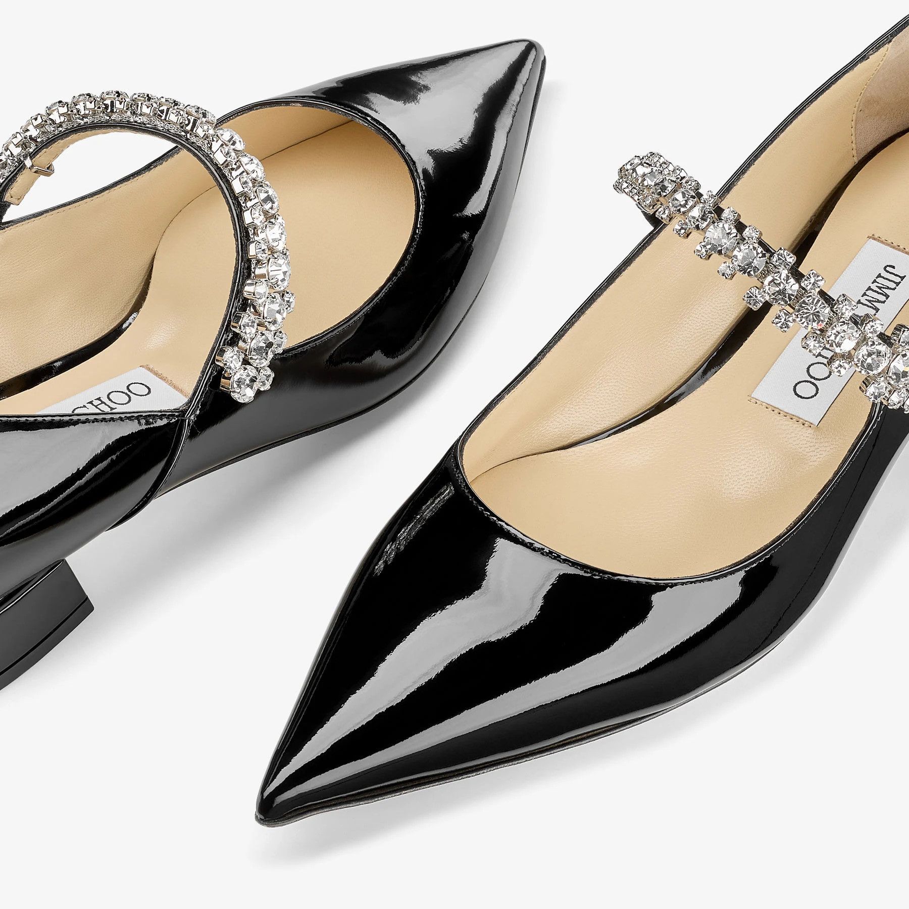 Jimmy Choo o1s22i1n1024 Bing Pump Flats in Black Size US 9 / IT 39 - 3 Thumbnail